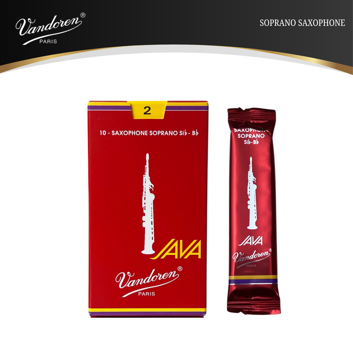 Vandoren Java Red- Soprano sax