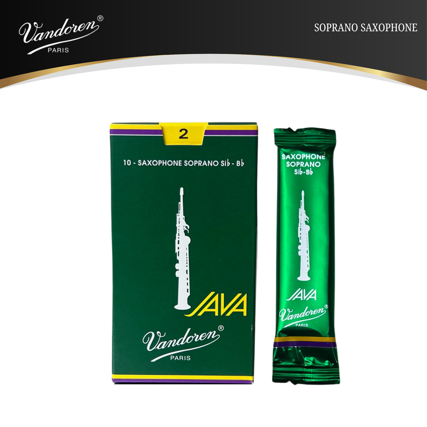 Vandoren Java Green - Soprano sax
