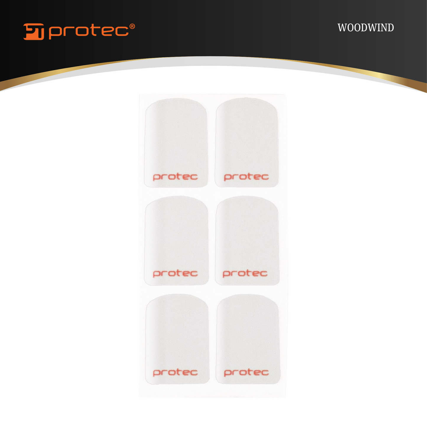Protec Mouthpiece Cushions Clear - Small .4mm - Clarinets & Saxophones