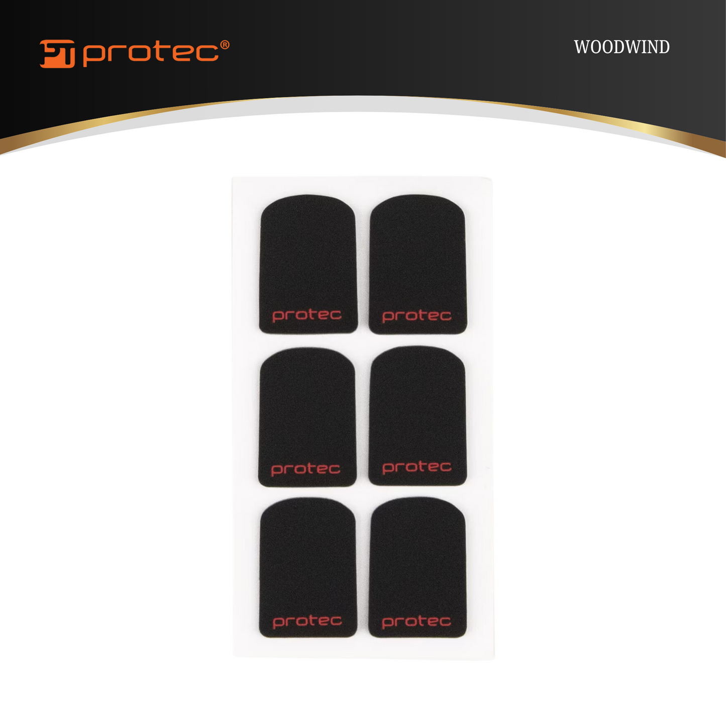ProtecMouthpiece Cushions - Small, .8MM (Black) - clarinets & saxophones