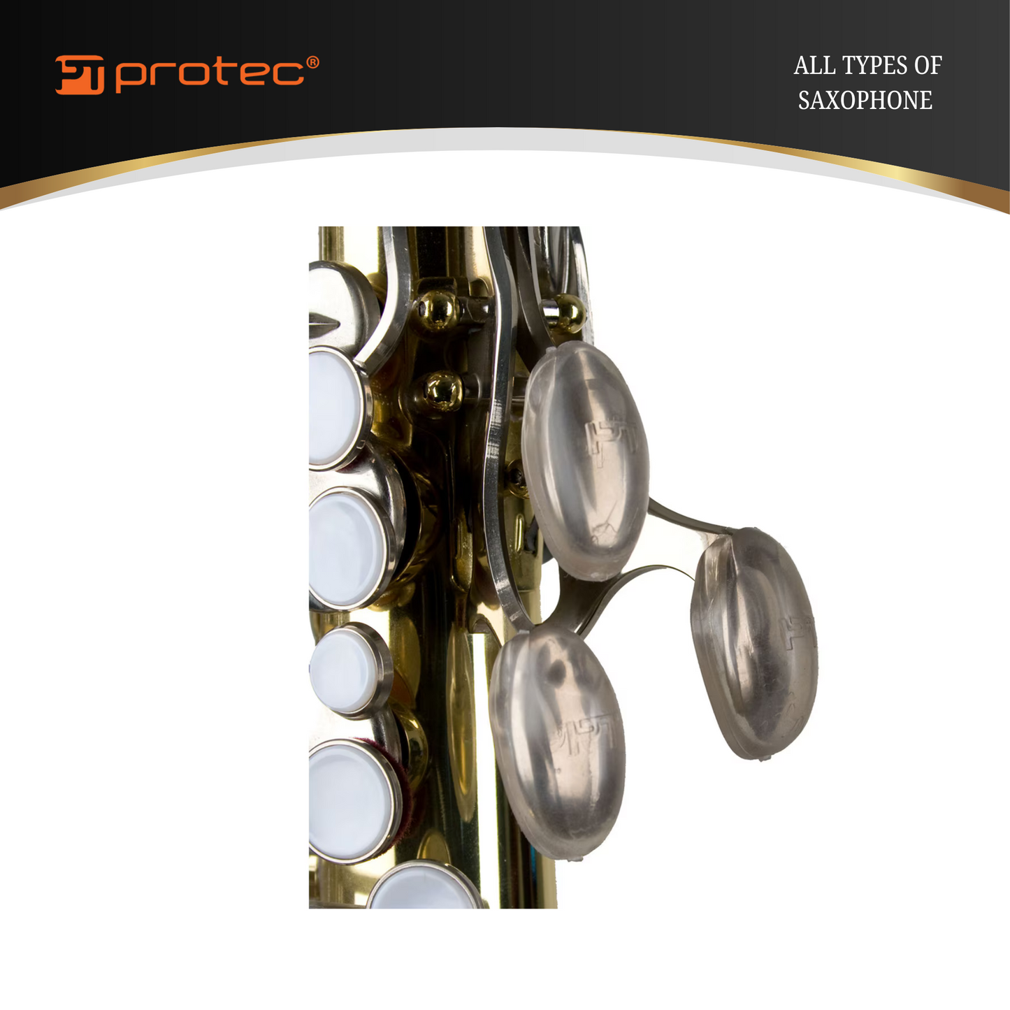 Protec Saxophone Palm Key Risers