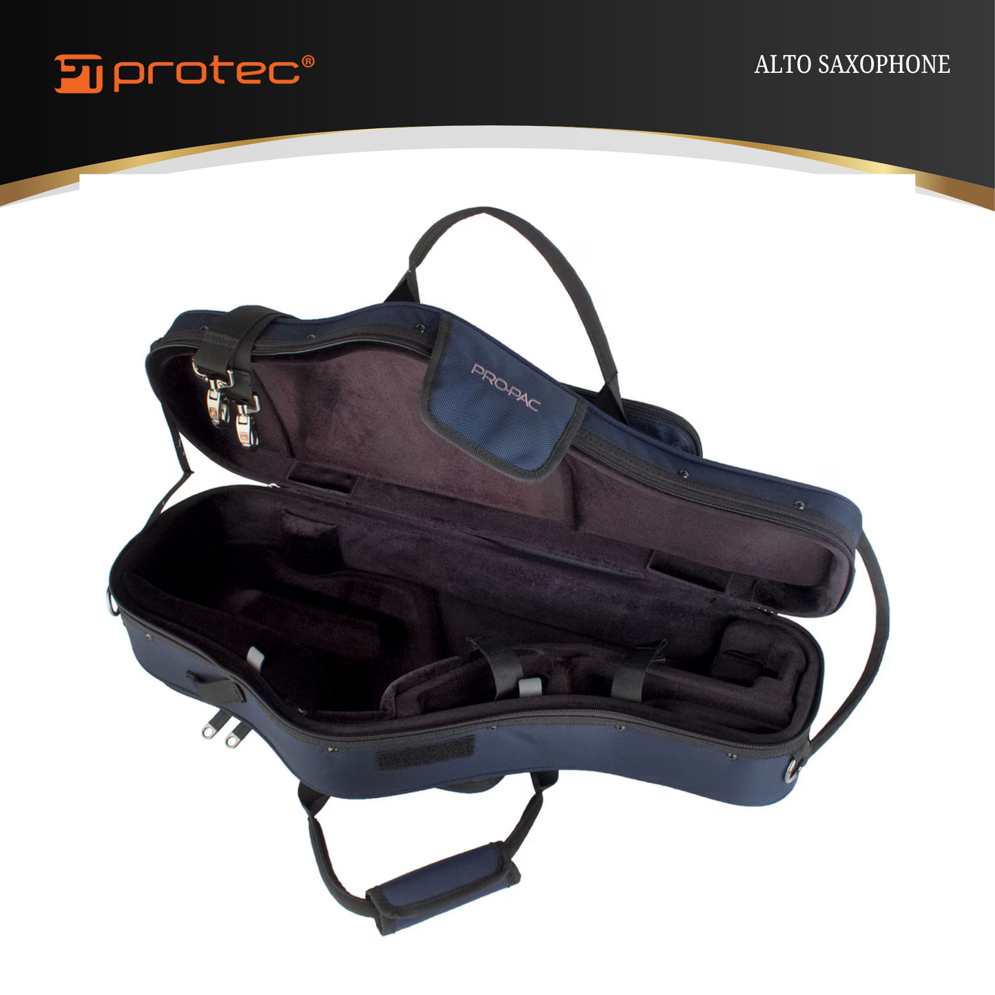 Protec Pro Pac Contoured Case - Alto Saxophone