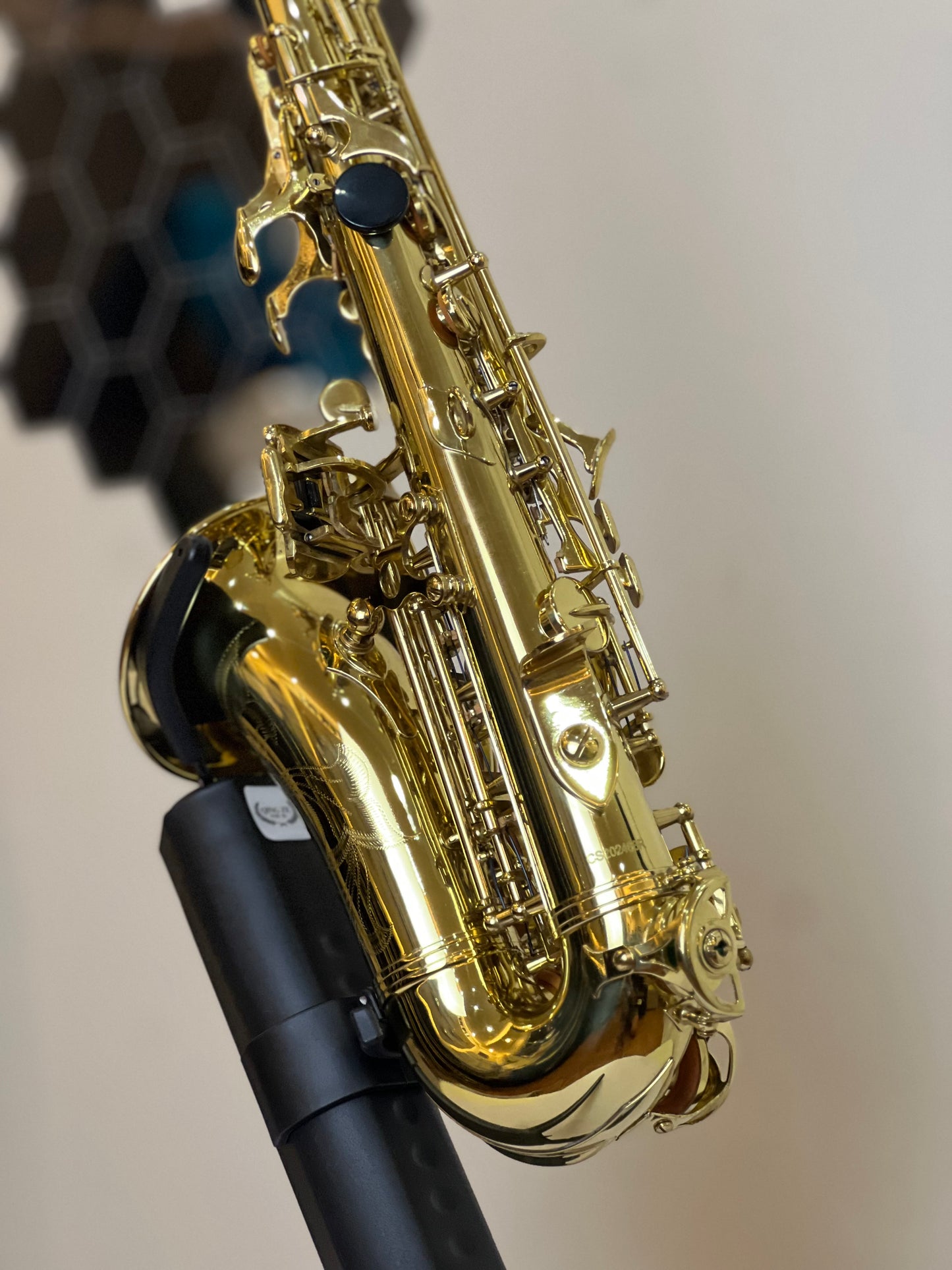 Rookie by SCP Curve Soprano Saxophone - Classic Finish