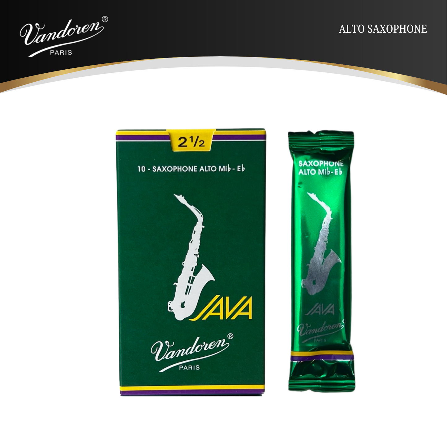 Vandoren Paris Java Green - Alto Sax