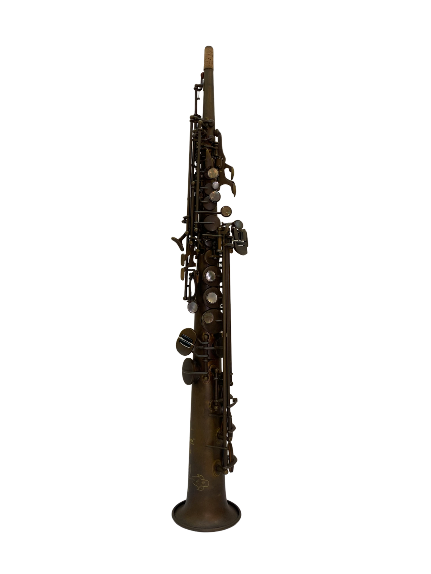 Rivera KSeries Straight Soprano Saxophone - Antique Finish