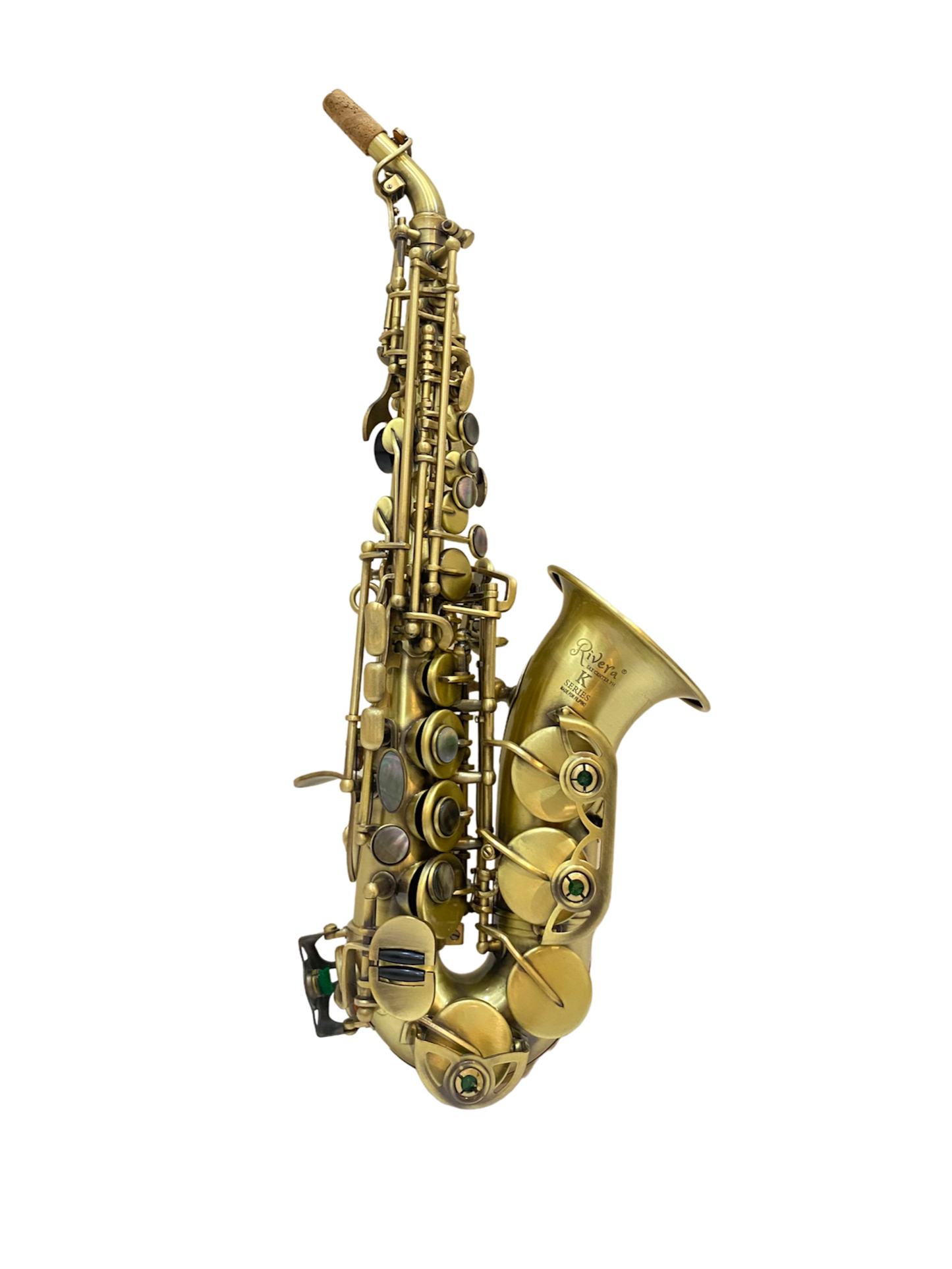 Rivera KSeries Curved Soprano Saxophone - Vintage Finish