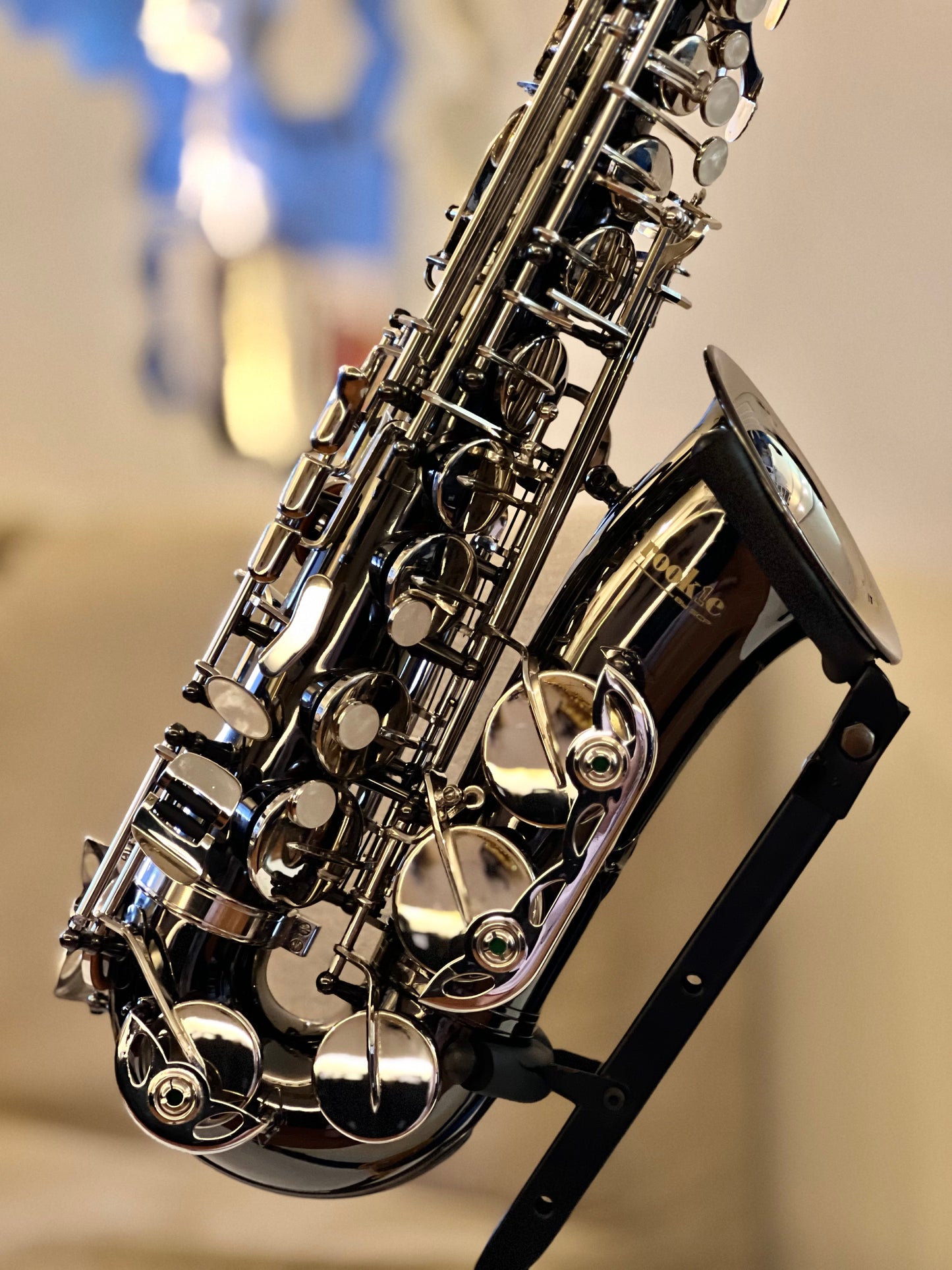 Rookie Alto Saxophone - Black & Nickel Silver Finish
