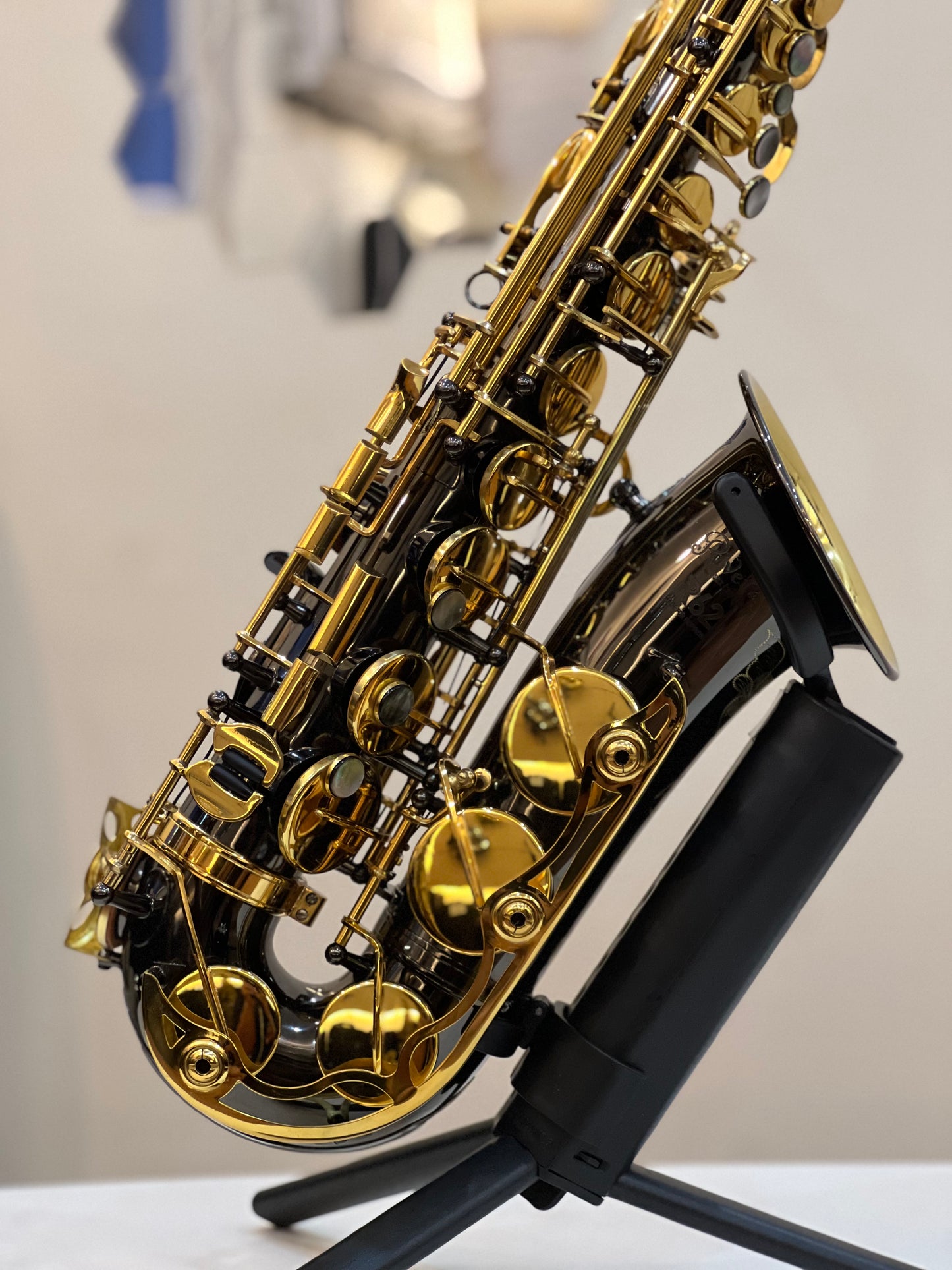 Rivera R62 Alto Saxophone - Black & Gold Finish