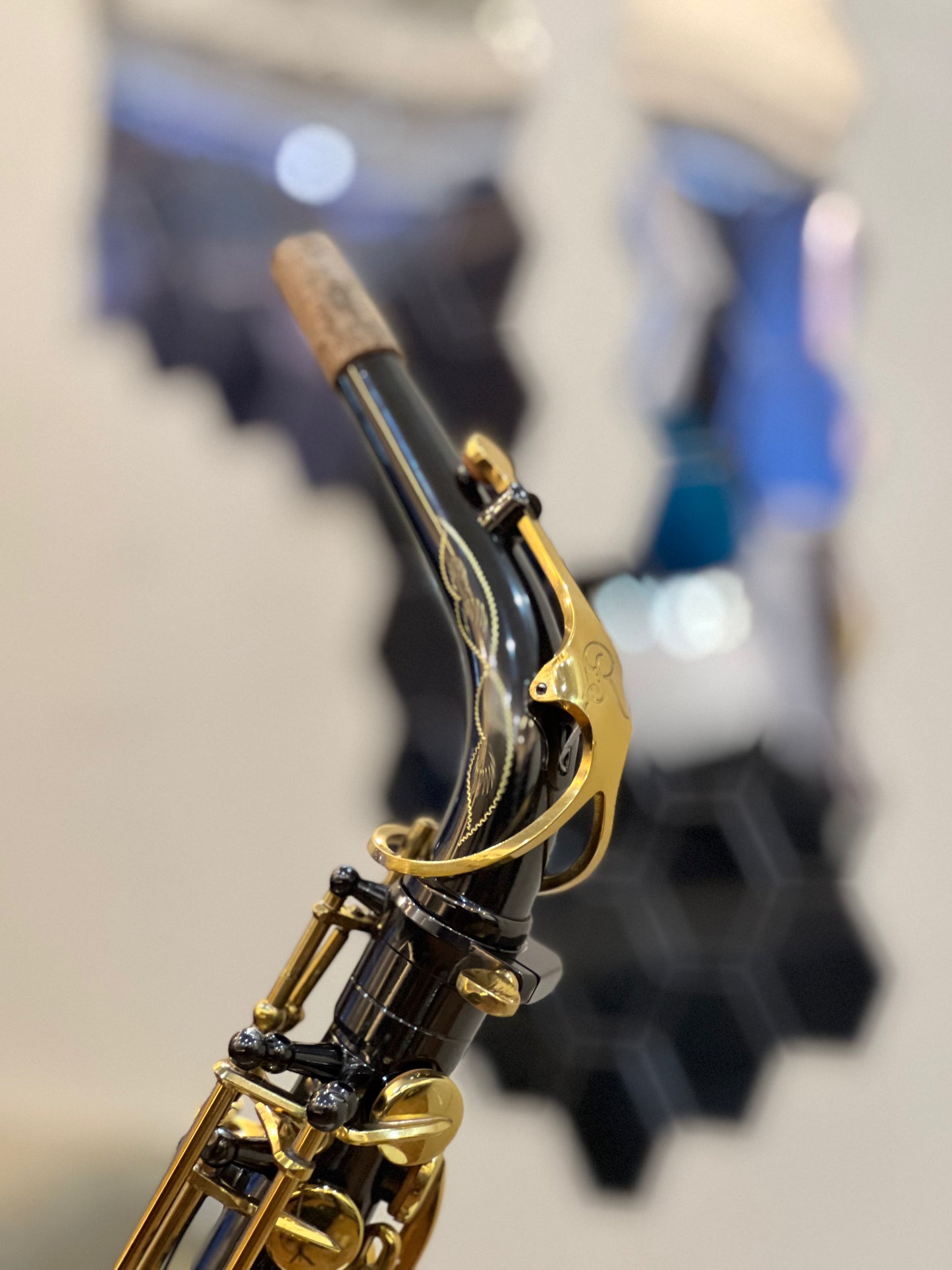 Rivera R62 Alto Saxophone - Black & Gold Finish