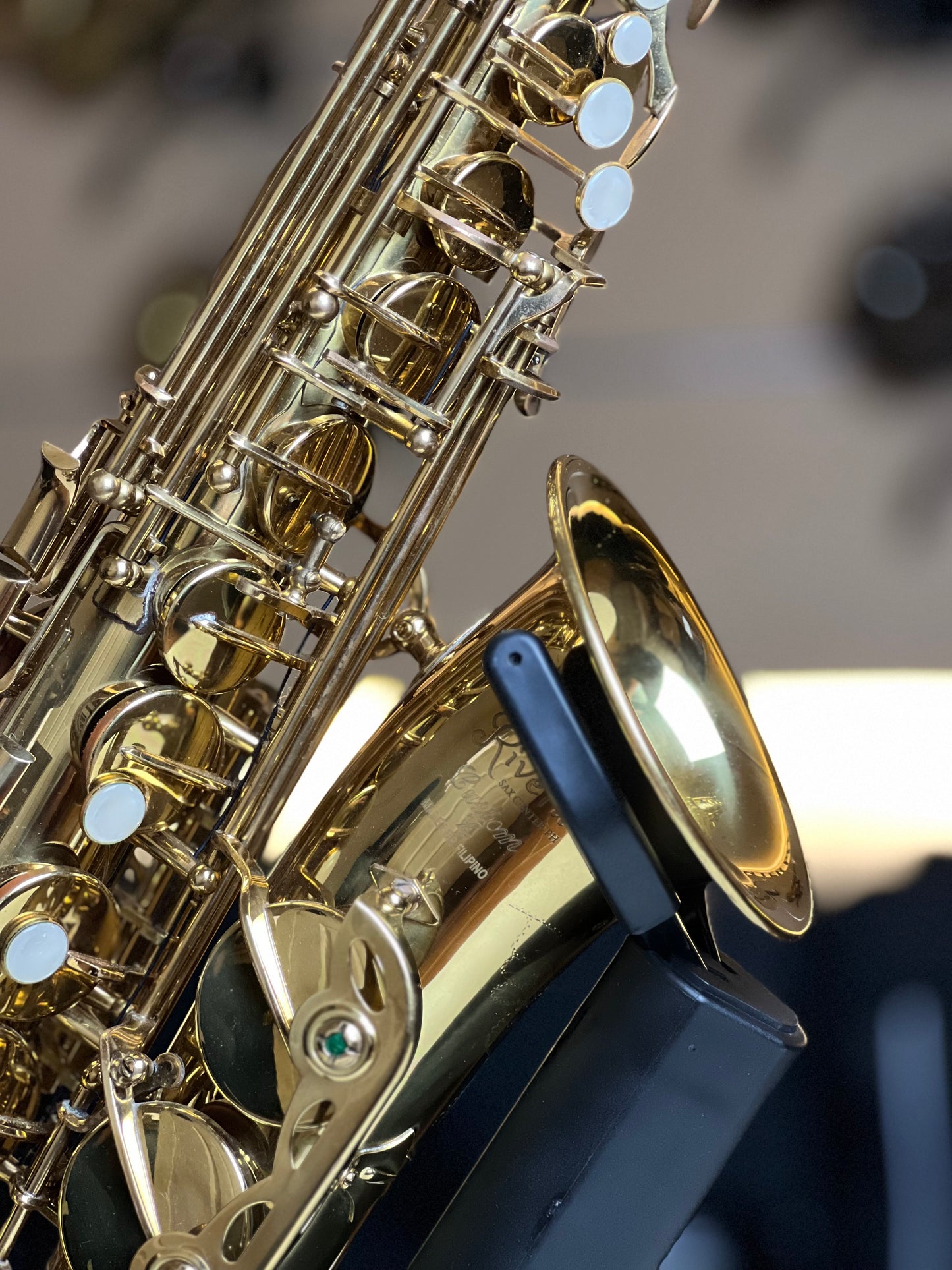 Rivera Custom Z Alto Saxophone - Gold Lacquer Finish