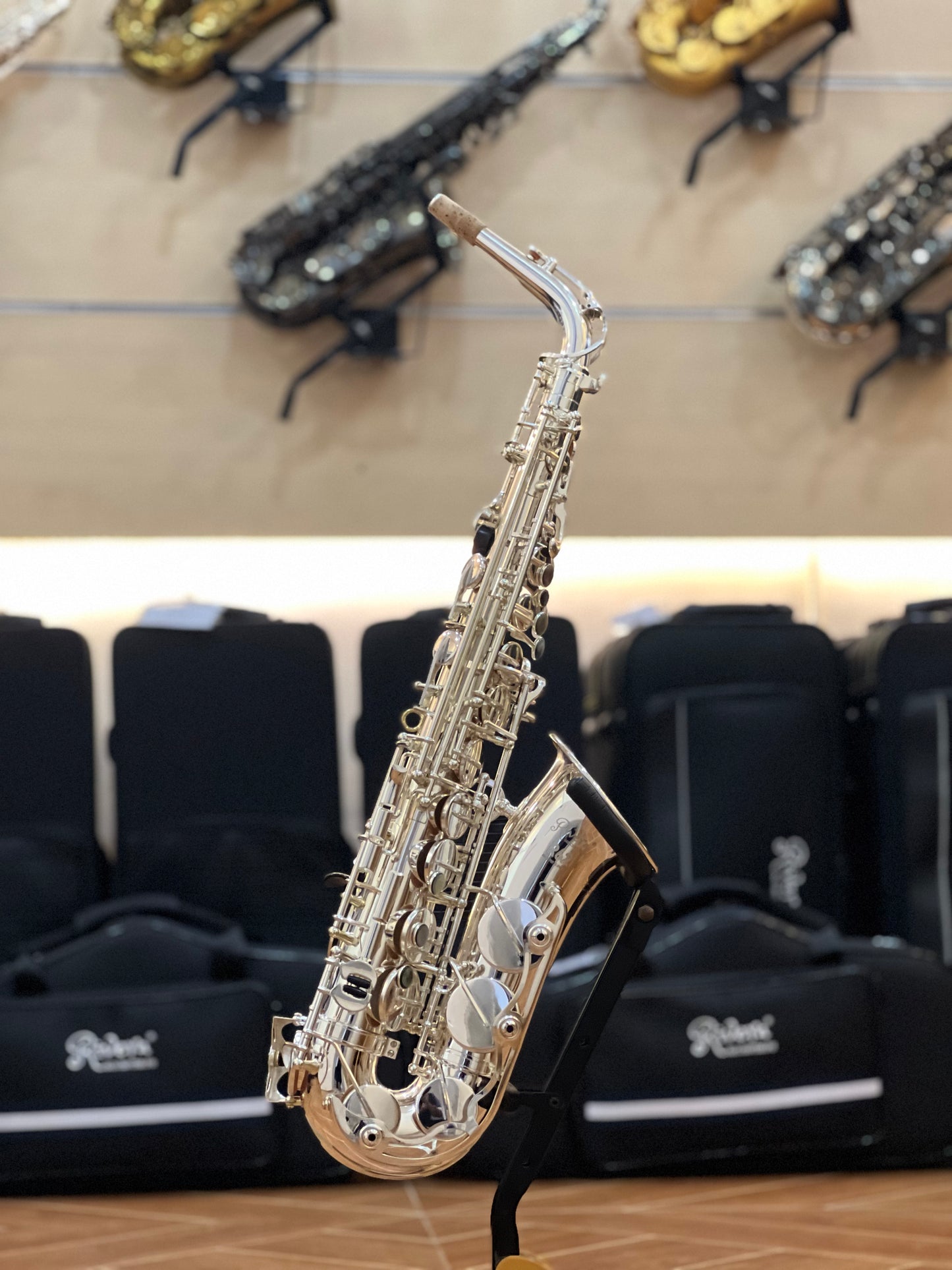 Rivera R62 Alto Saxophone - Silver Plated Finish