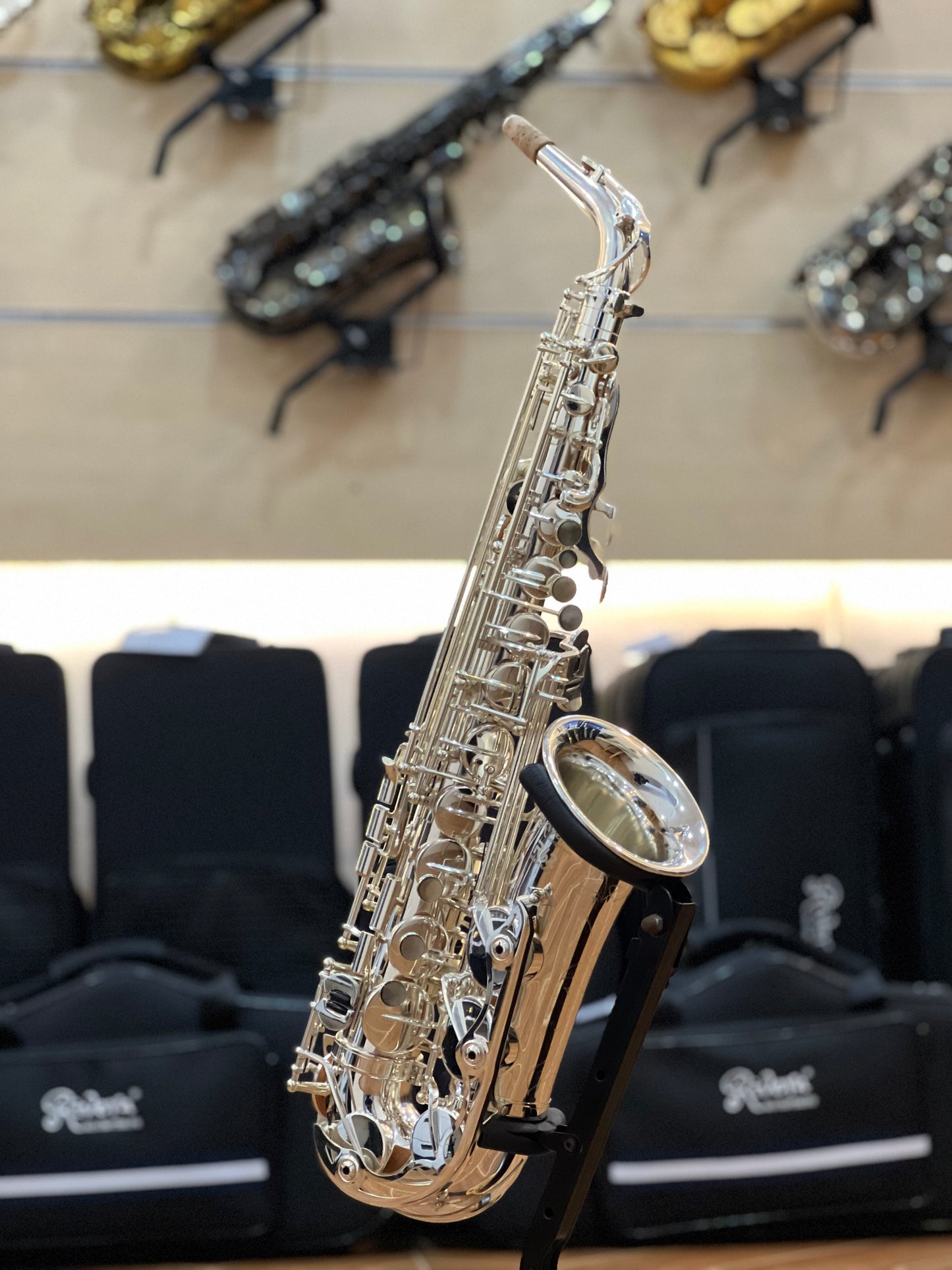 Rivera R62 Alto Saxophone - Silver Plated Finish