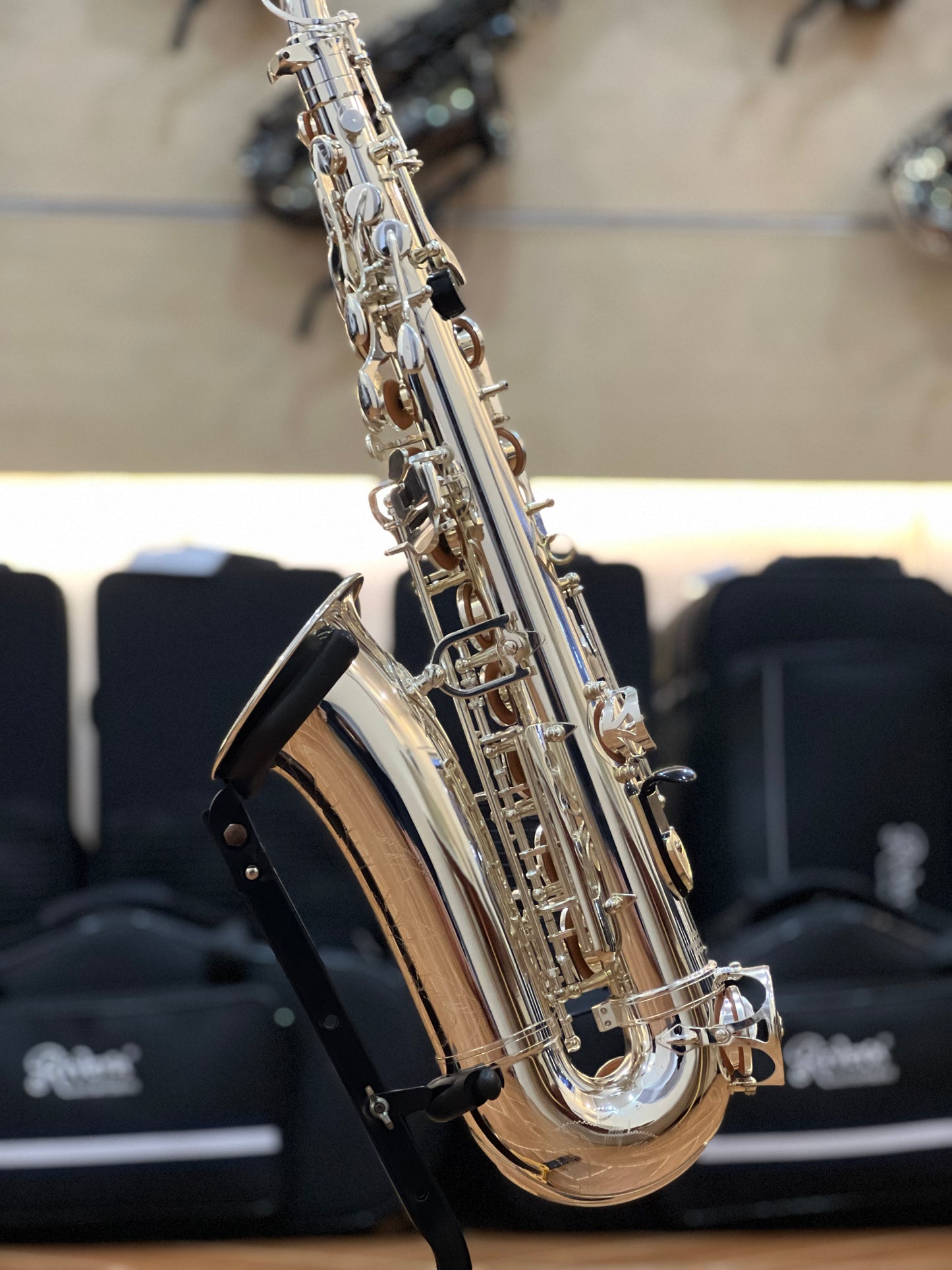 Rivera R62 Alto Saxophone - Silver Plated Finish