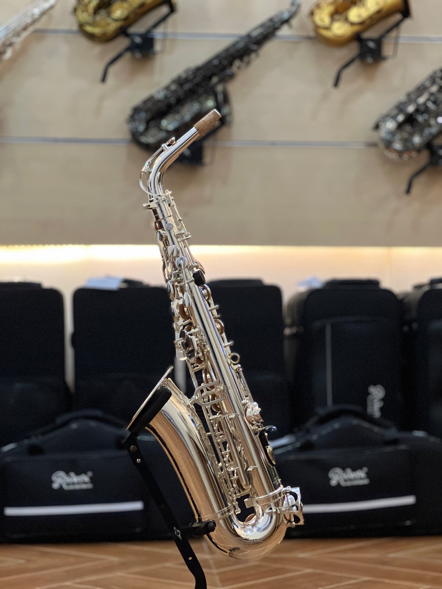 Rivera R62 Alto Saxophone - Silver Plated Finish