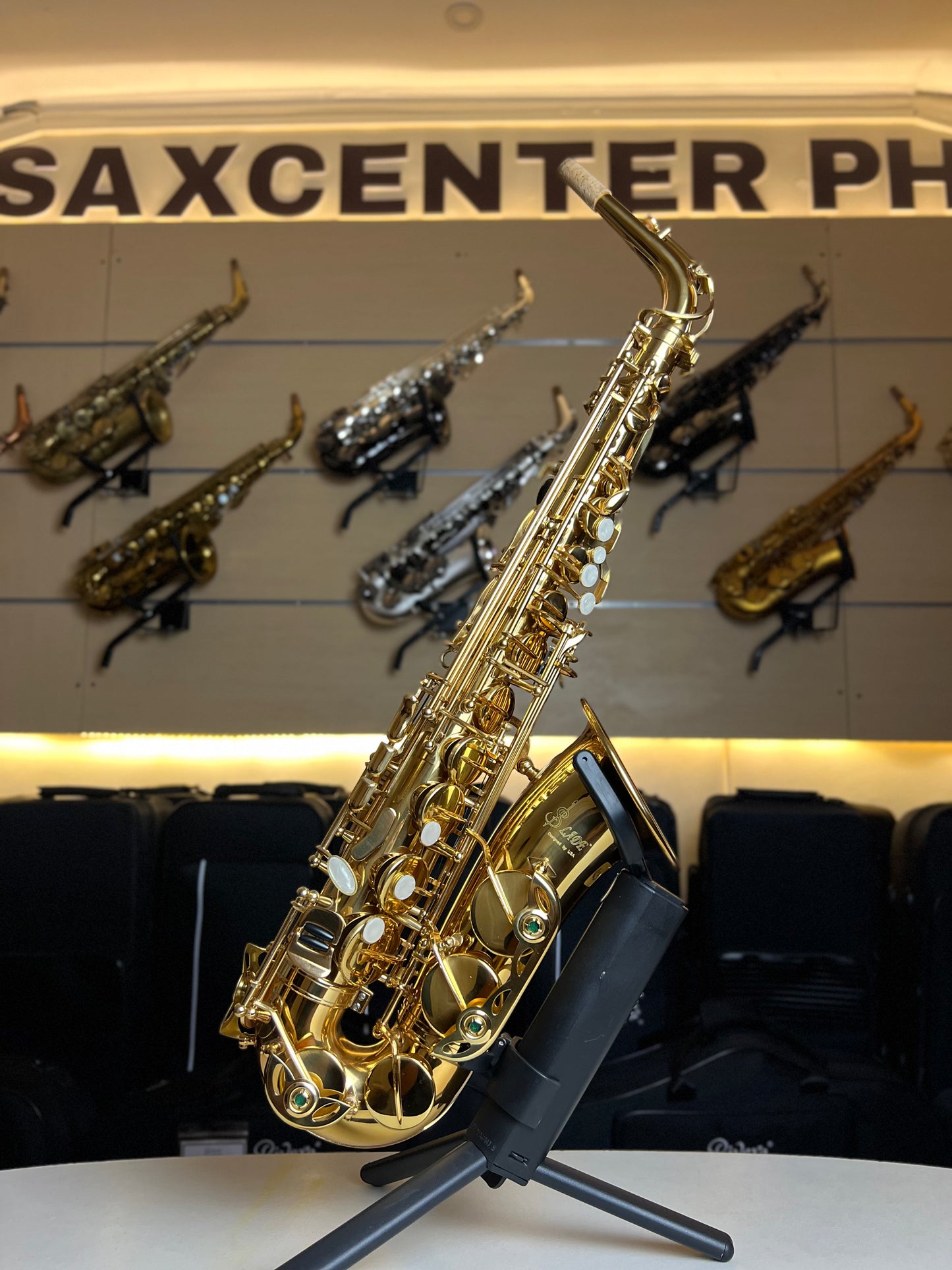 Slade Alto Saxophone - Gold Lacquer
