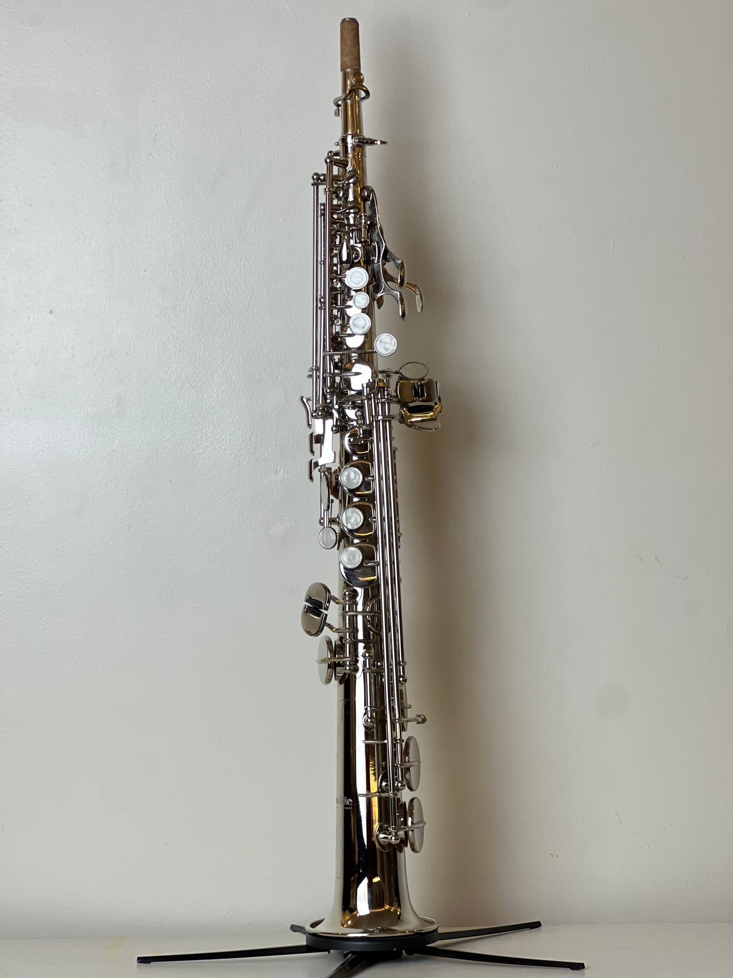 Rookie Straight Soprano Saxophone - Nickel Silver Finish