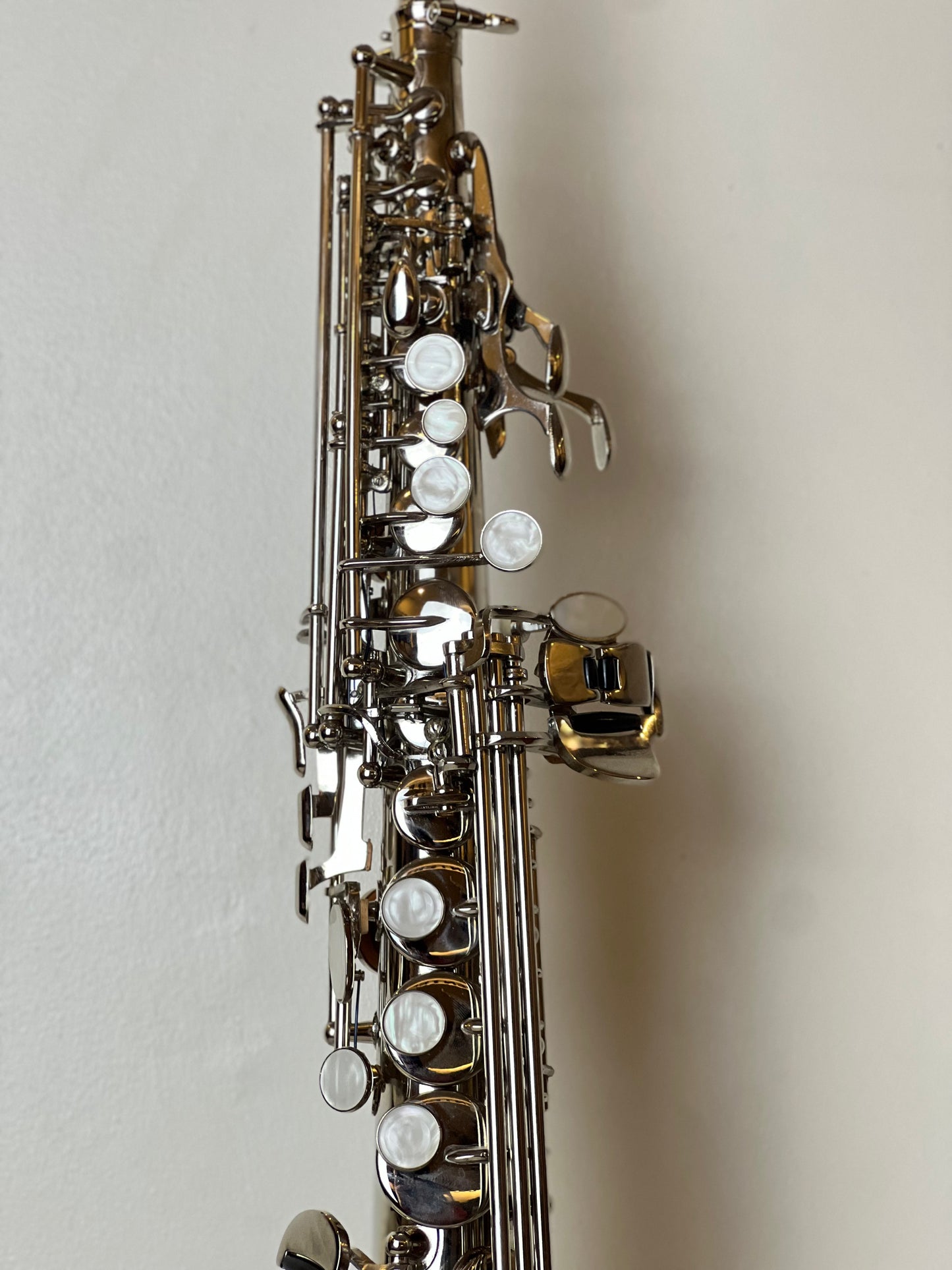 Rookie Straight Soprano Saxophone - Nickel Silver Finish