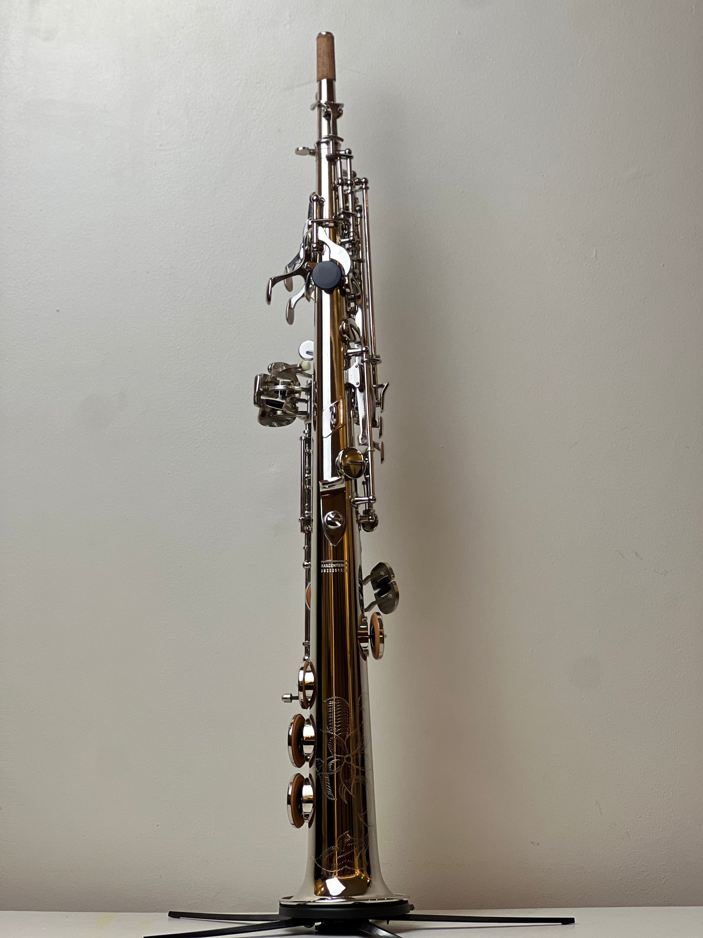 Rookie Straight Soprano Saxophone - Nickel Silver Finish