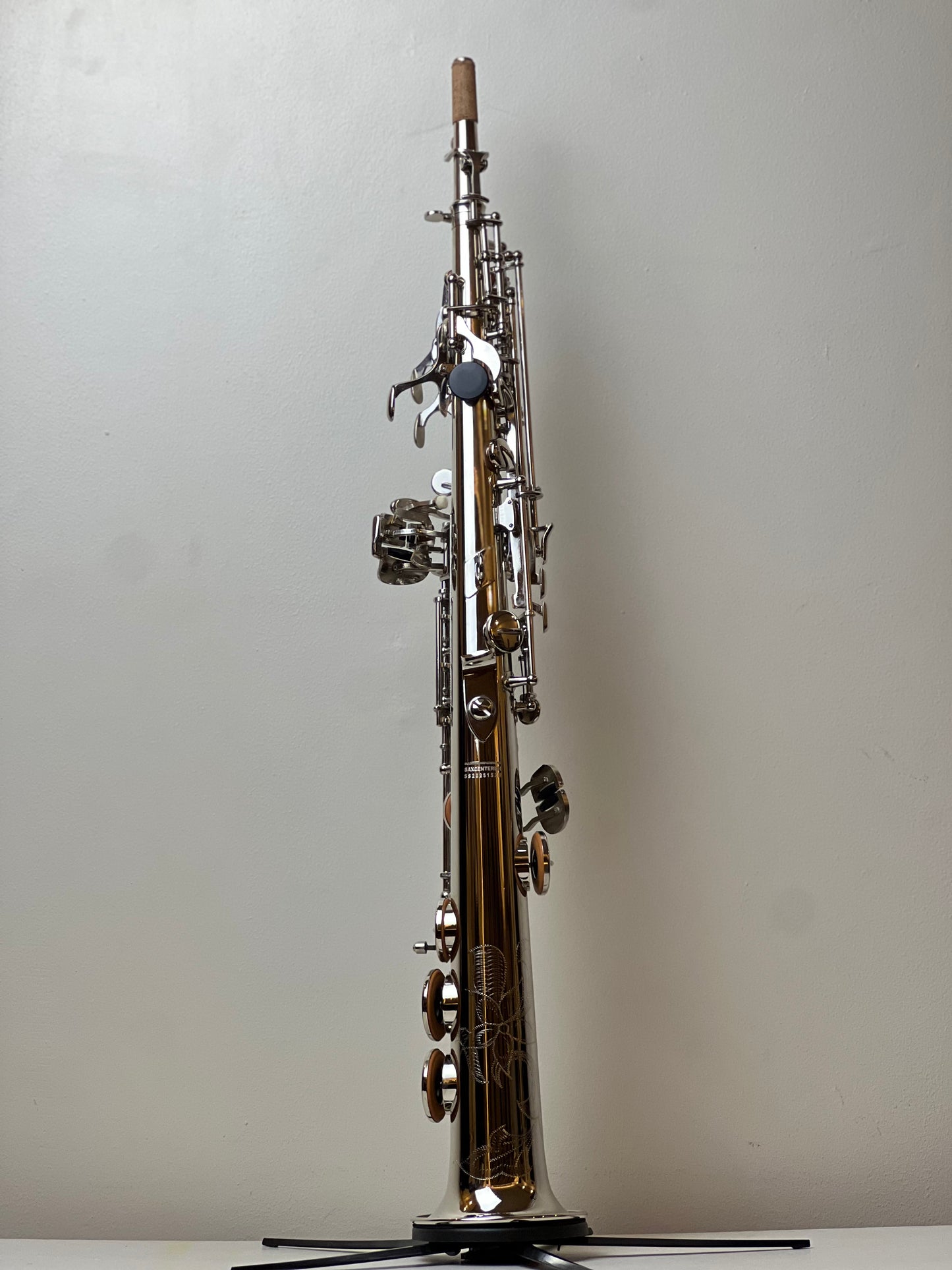 Rookie Straight Soprano Saxophone - Nickel Silver Finish