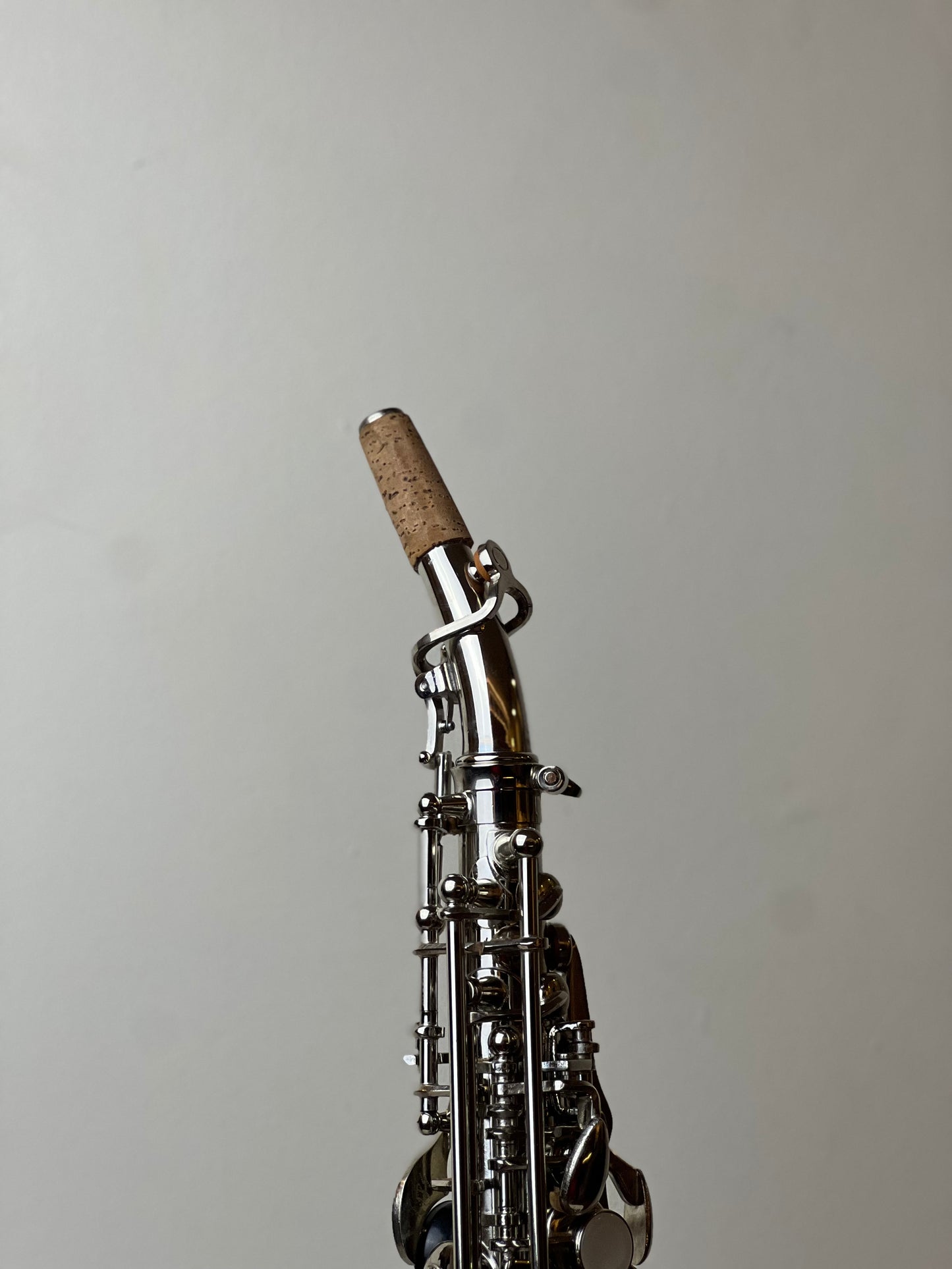 Rookie Straight Soprano Saxophone - Nickel Silver Finish