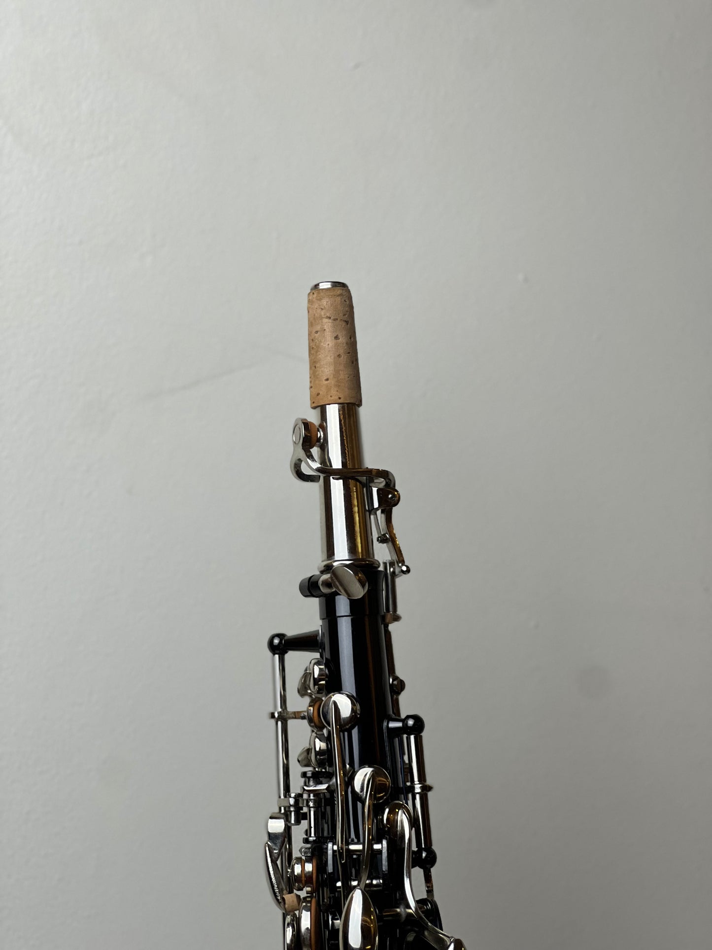 Rookie Straight Soprano Saxophone - Black Silver Finish