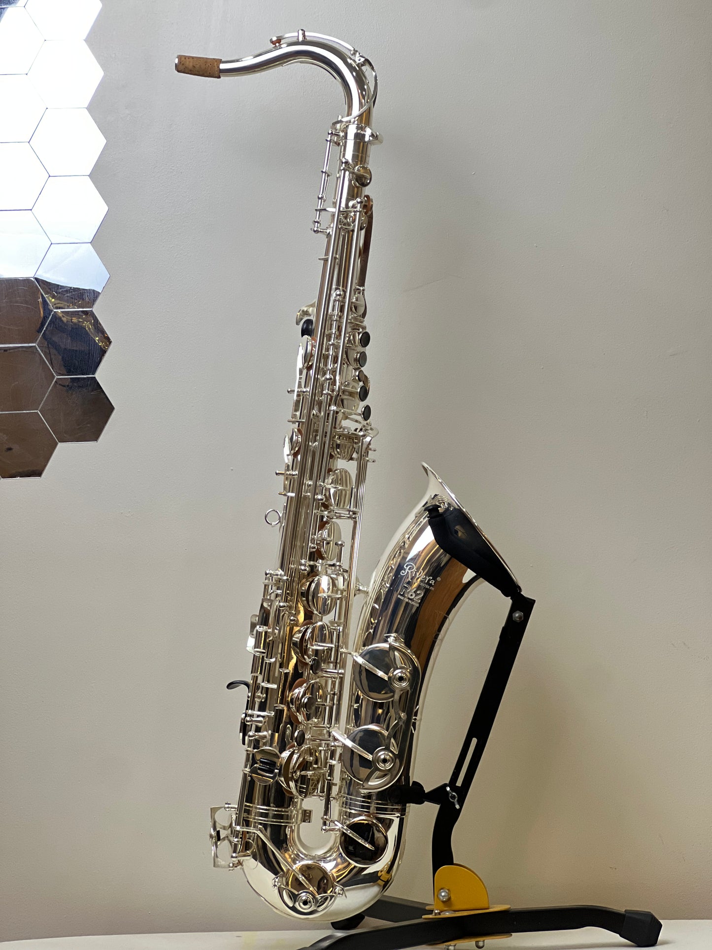 Rivera R62 Tenor Saxophone - Silver Plated Finish
