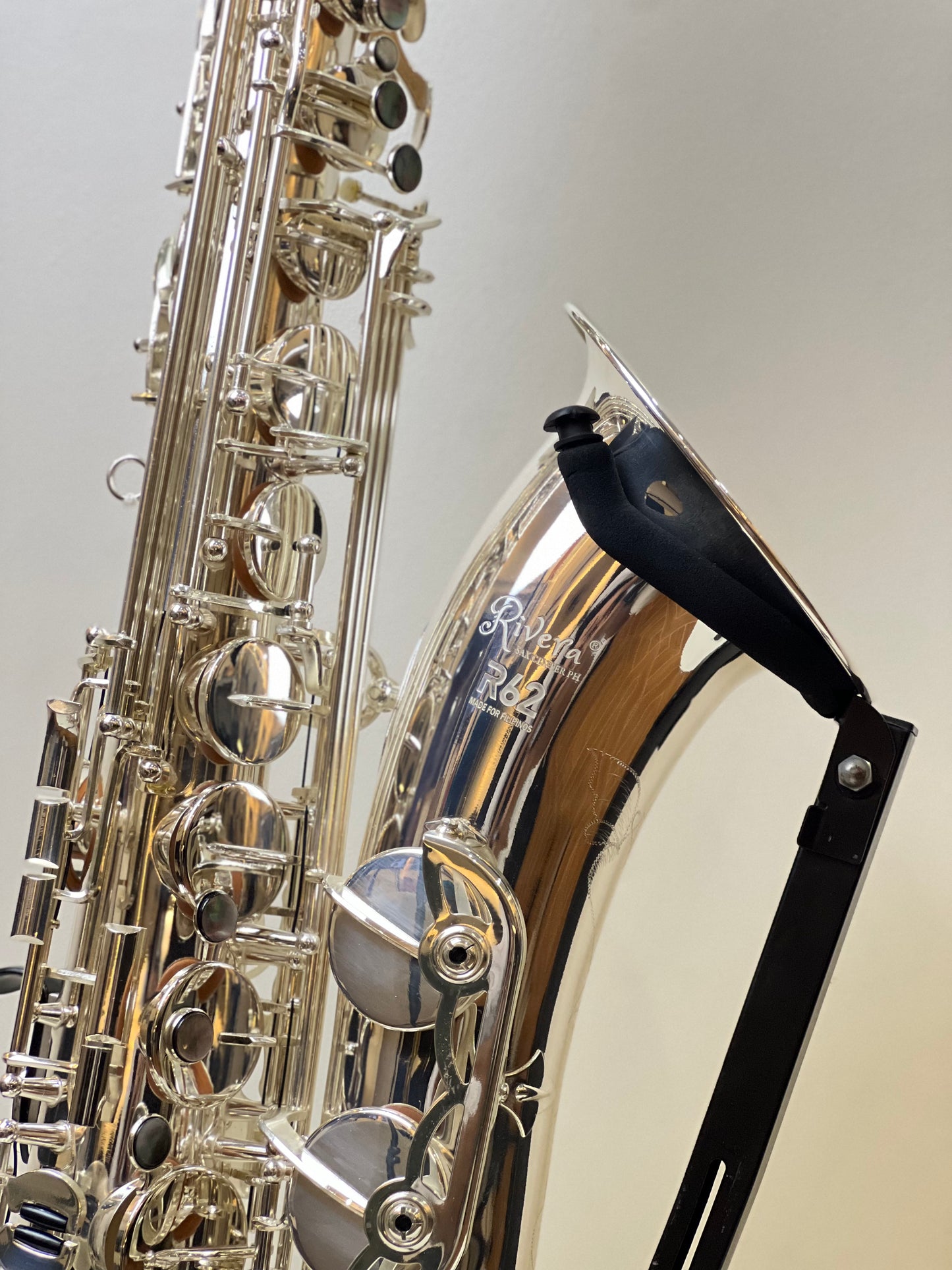 Rivera R62 Tenor Saxophone - Silver Plated Finish