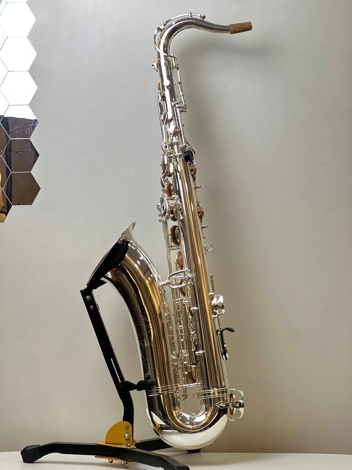Rivera R62 Tenor Saxophone - Silver Plated Finish