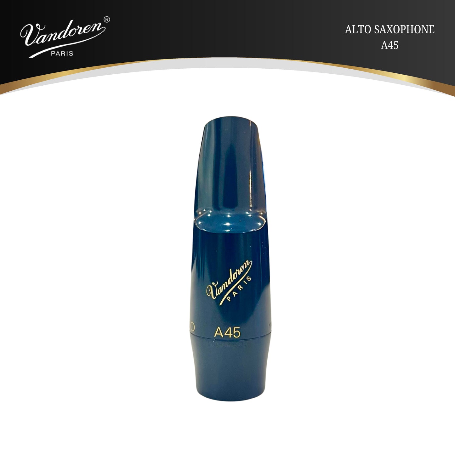 Vandoren Jumbo Java Blue Ebonite - Alto Saxophone