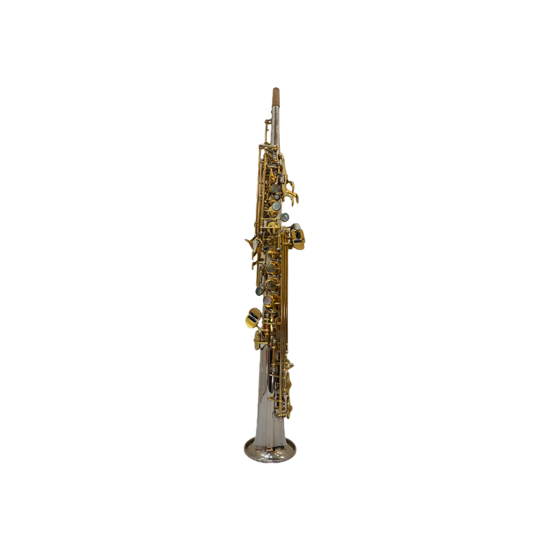 Rivera KSeries Straight Soprano Saxophone - 2Tone Finish