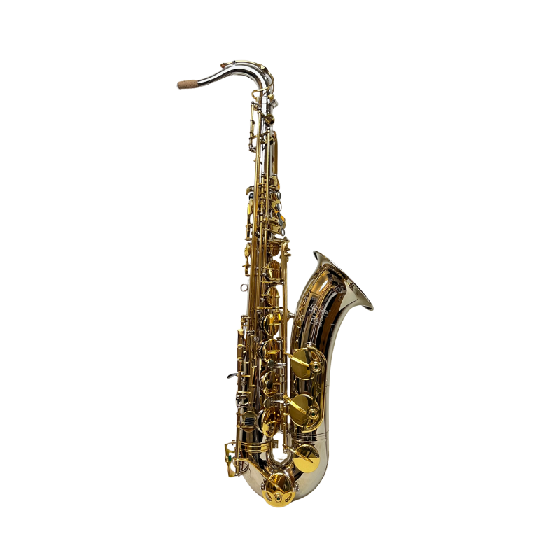 Rivera R62 Tenor Saxophone - Silver Gold Finish