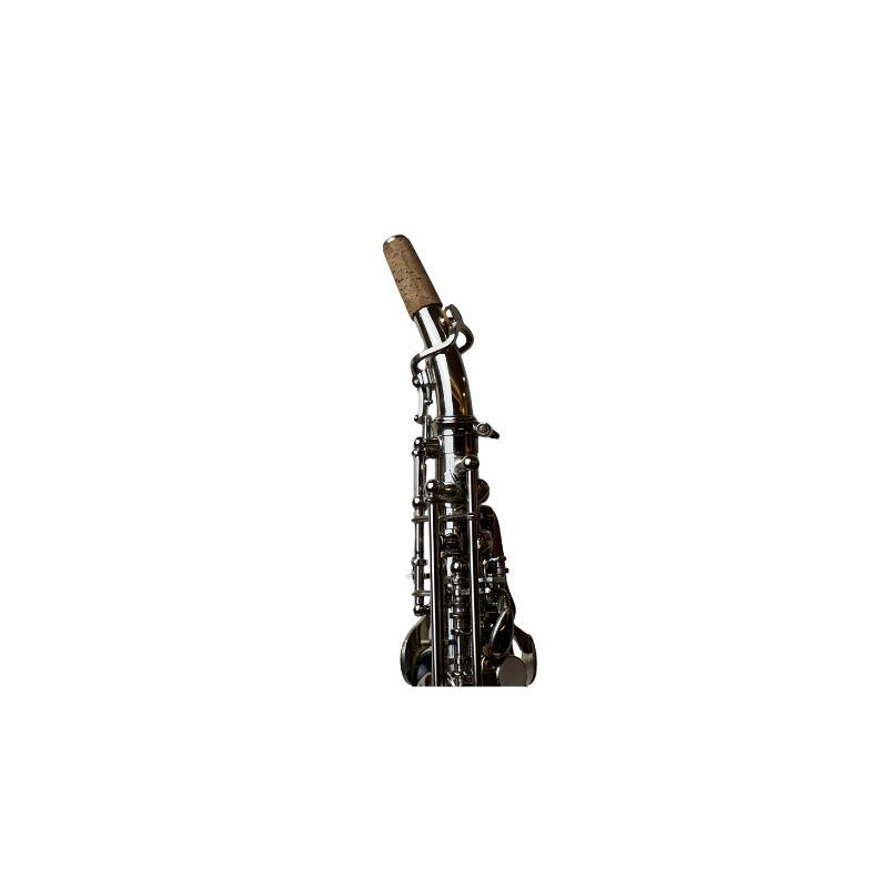 Rookie Straight Soprano Saxophone - Nickel Silver Finish