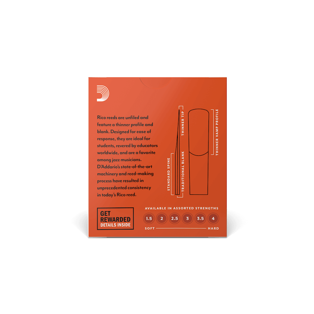 Rico Orange Alto Saxophone
