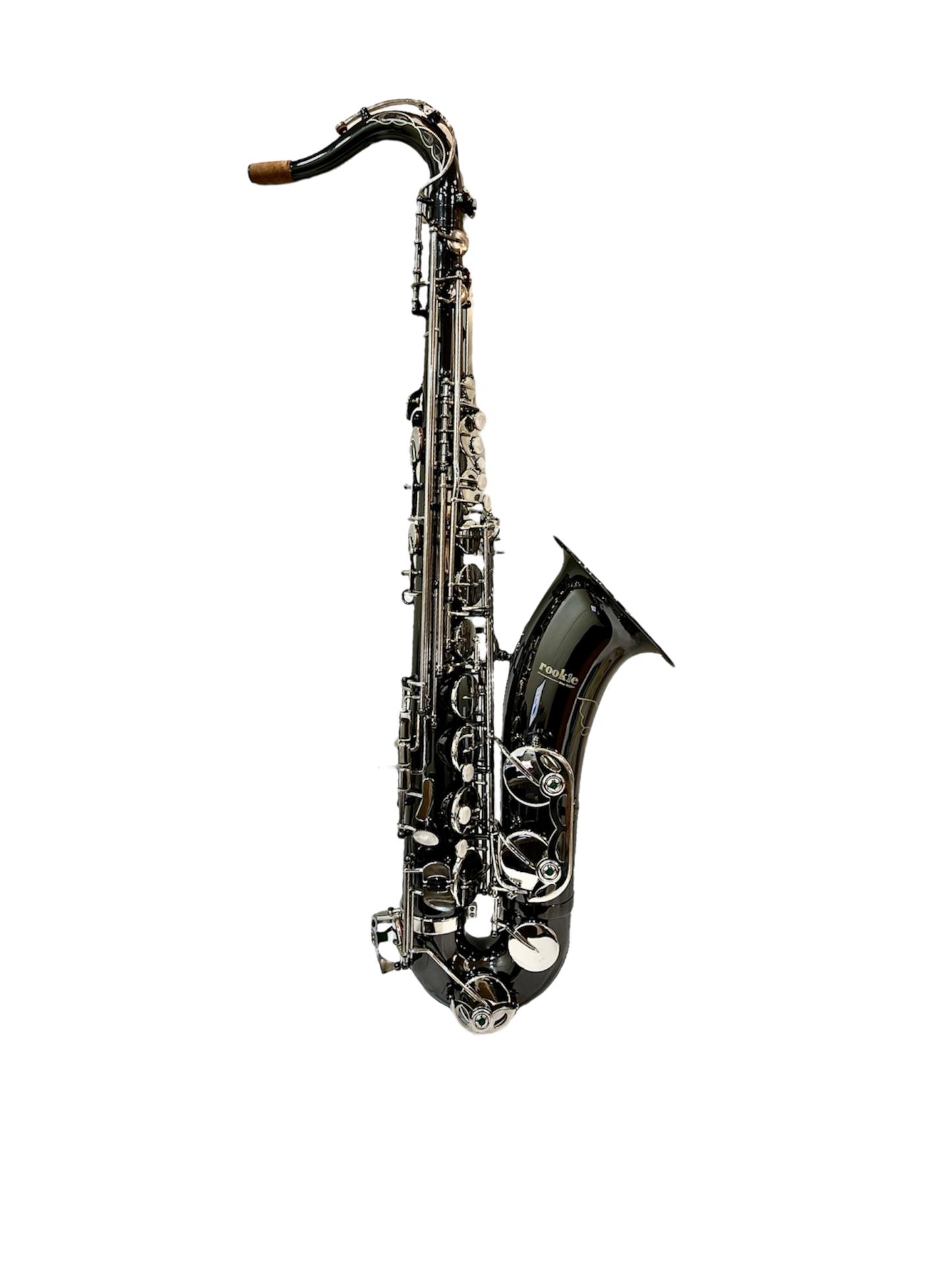 Rookie Tenor Saxophone - Black & Nickel Silver Finish