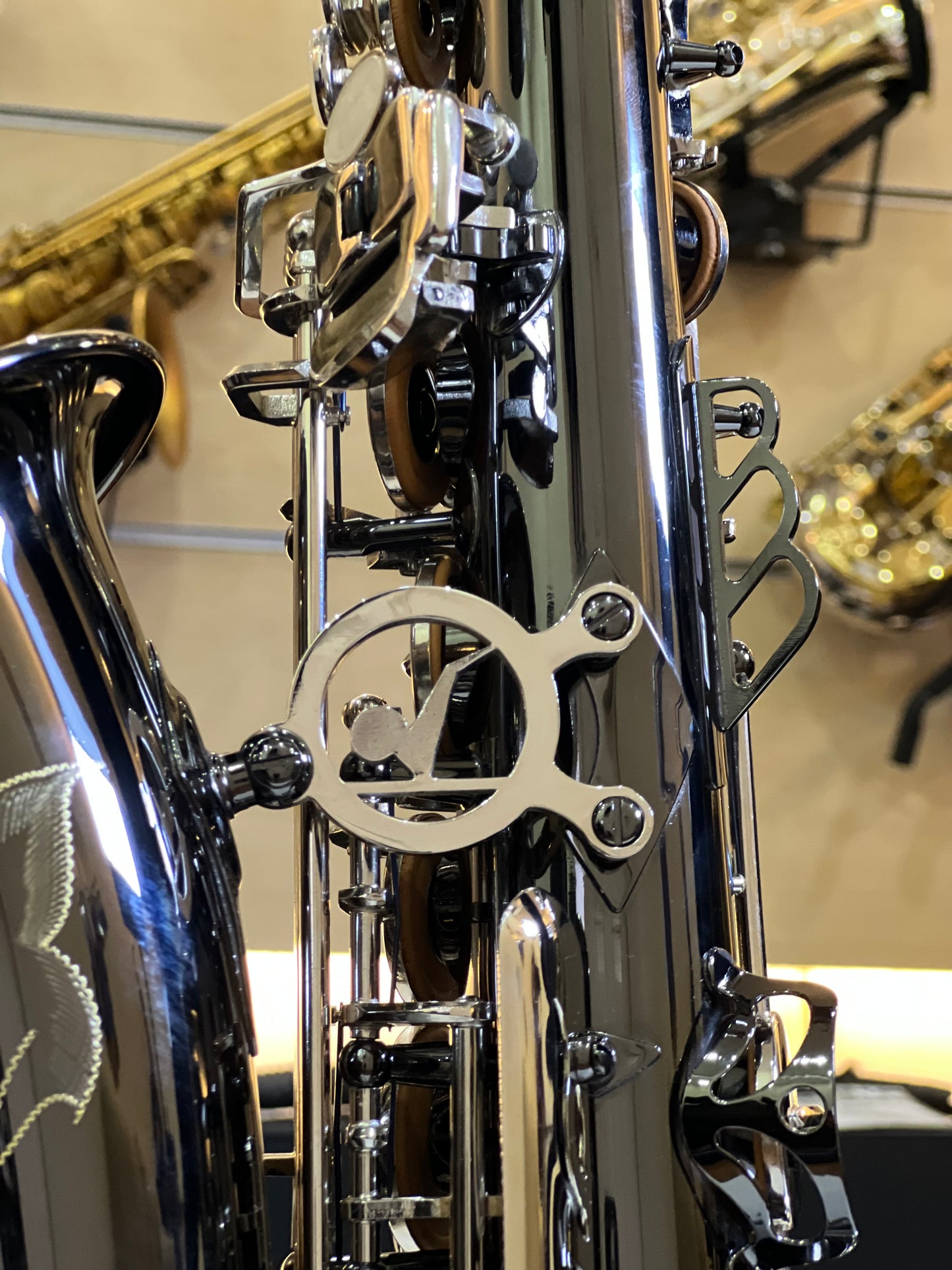 Kaihip Alto Saxophone - Black & Nickel Silver Finish
