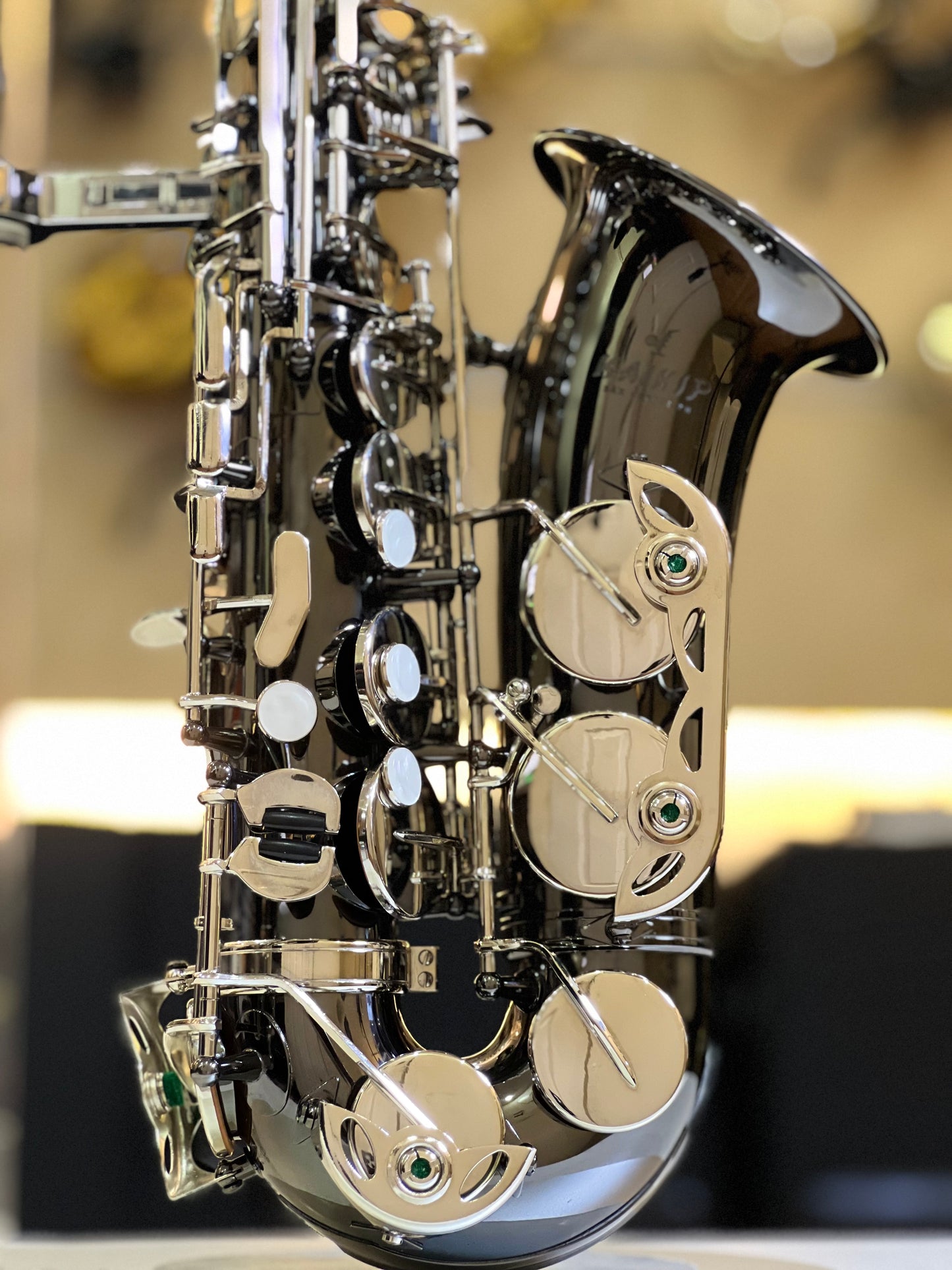 Kaihip Alto Saxophone - Black & Nickel Silver Finish