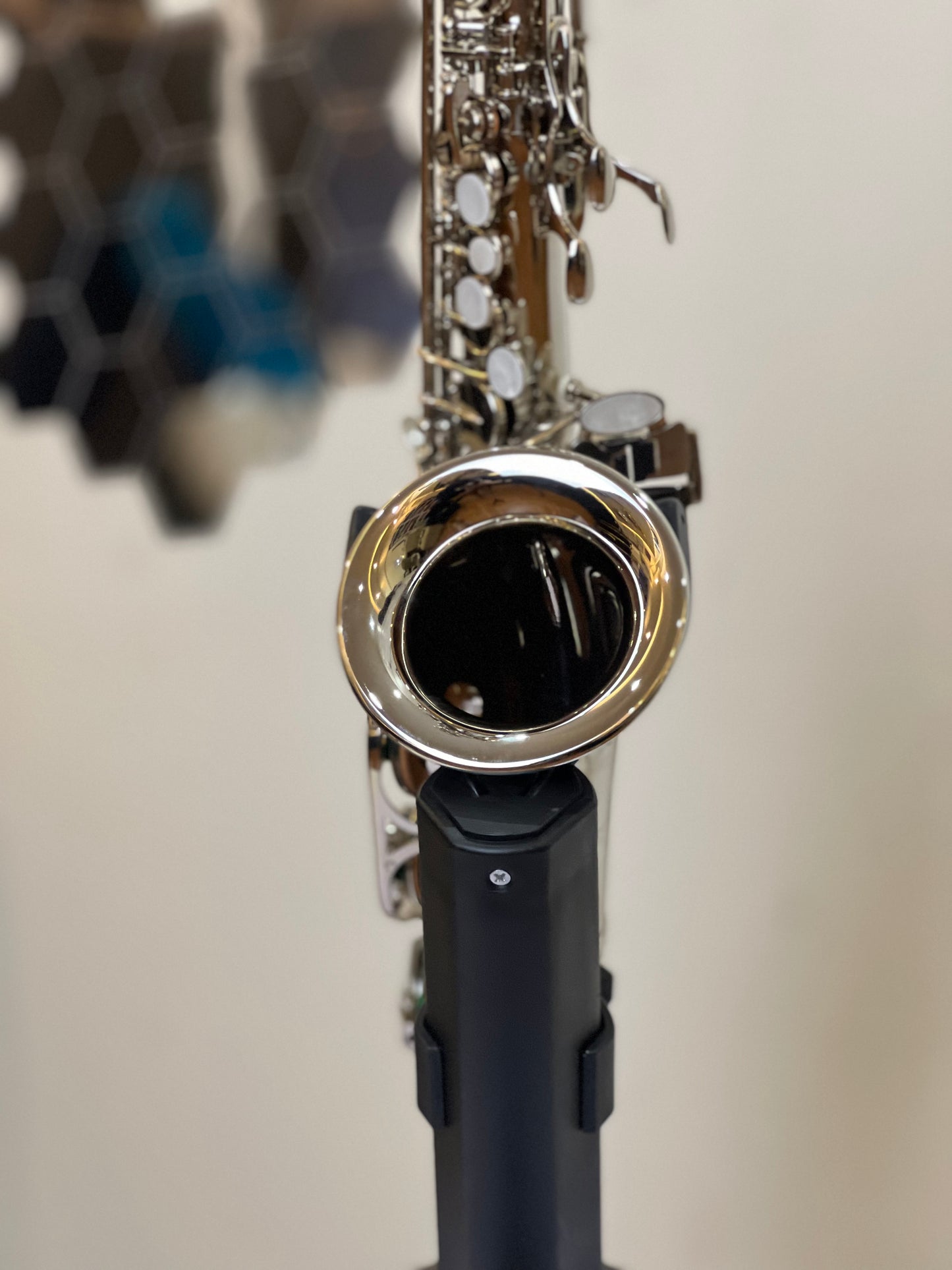 Rookie Curved Soprano Saxophone - Nickel Silver Finish
