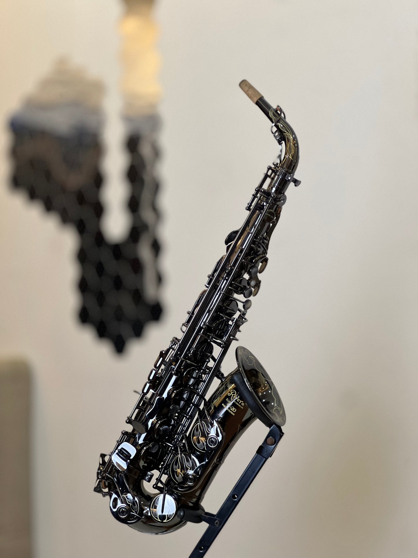 Rivera SB20 Alto Saxophone Black Nickel Finish