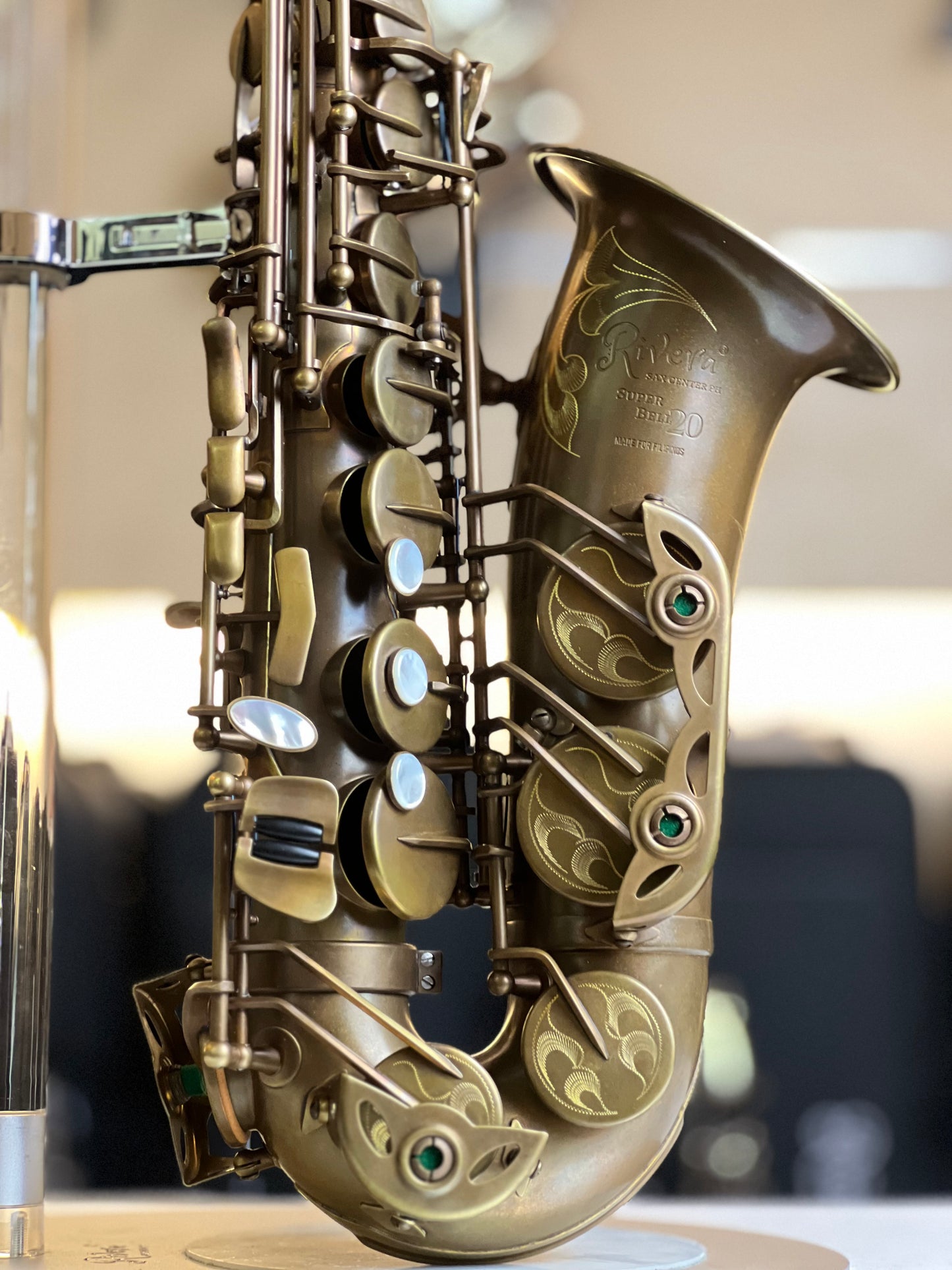 Rivera SB20 Alto Saxophone - Unlacquered Finish