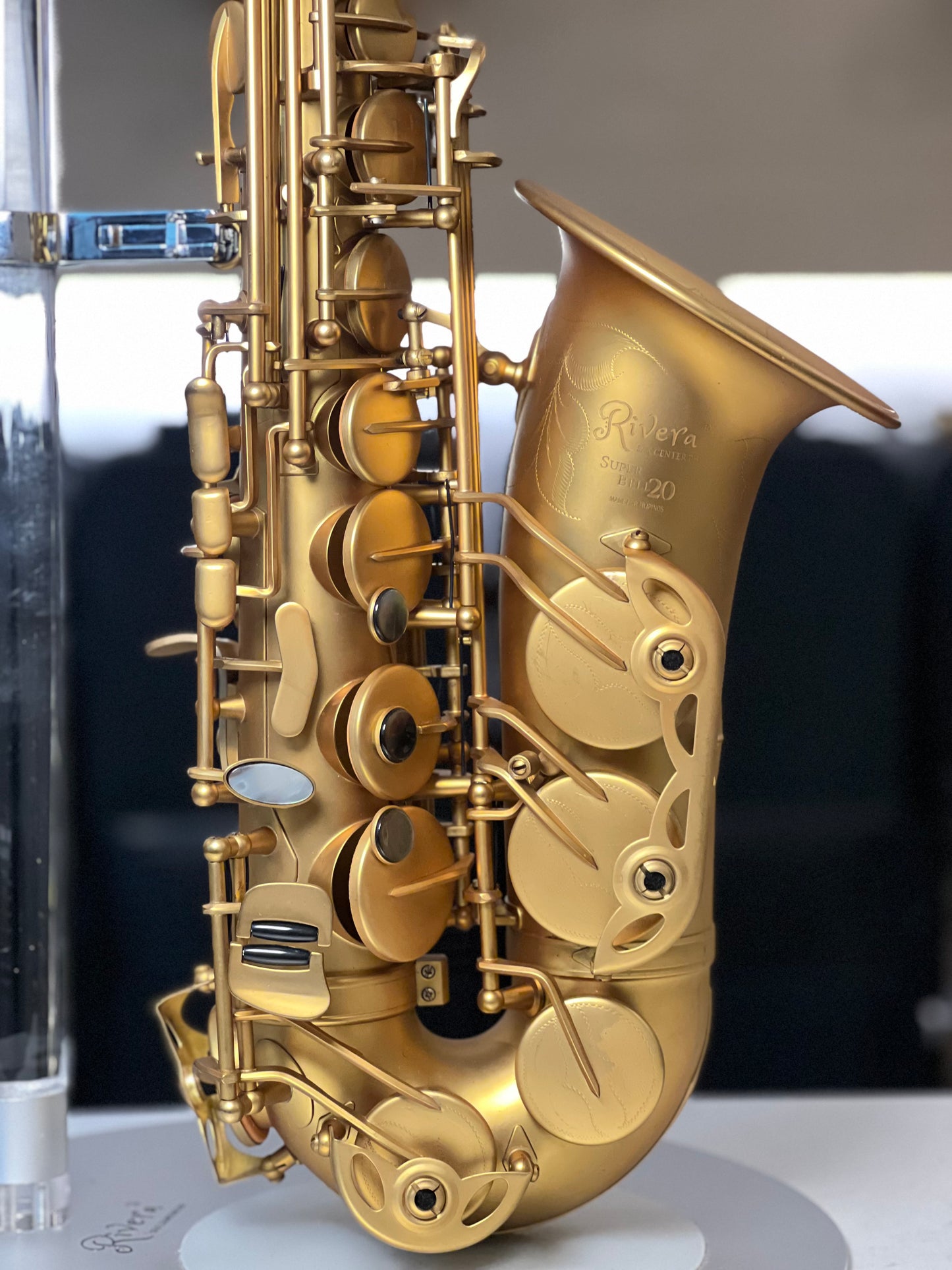 Rivera SB20 Alto Saxophone - Satin Gold Finish