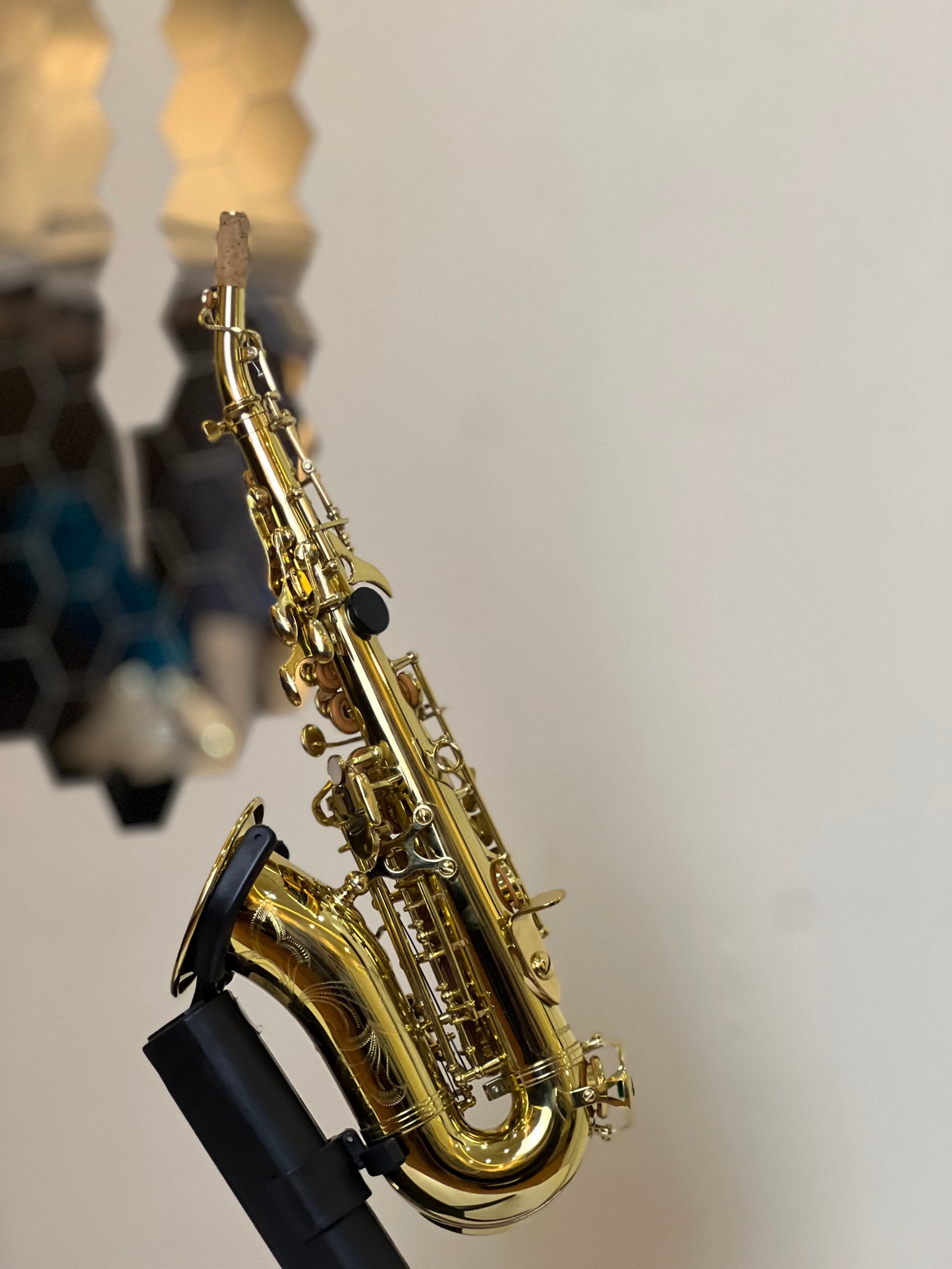 Rookie by SCP Curve Soprano Saxophone - Classic Finish
