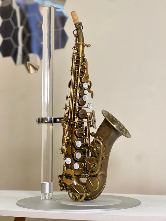 Rivera KSeries Curved Soprano Saxophone - Vintage Finish