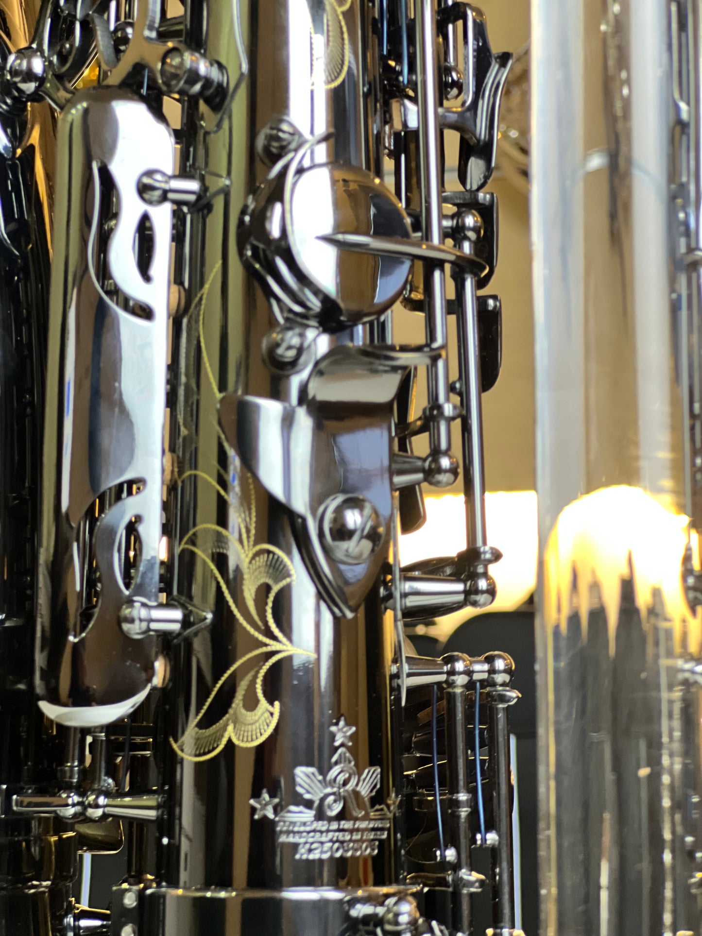 Rivera SB20 Alto Saxophone Black Nickel Finish