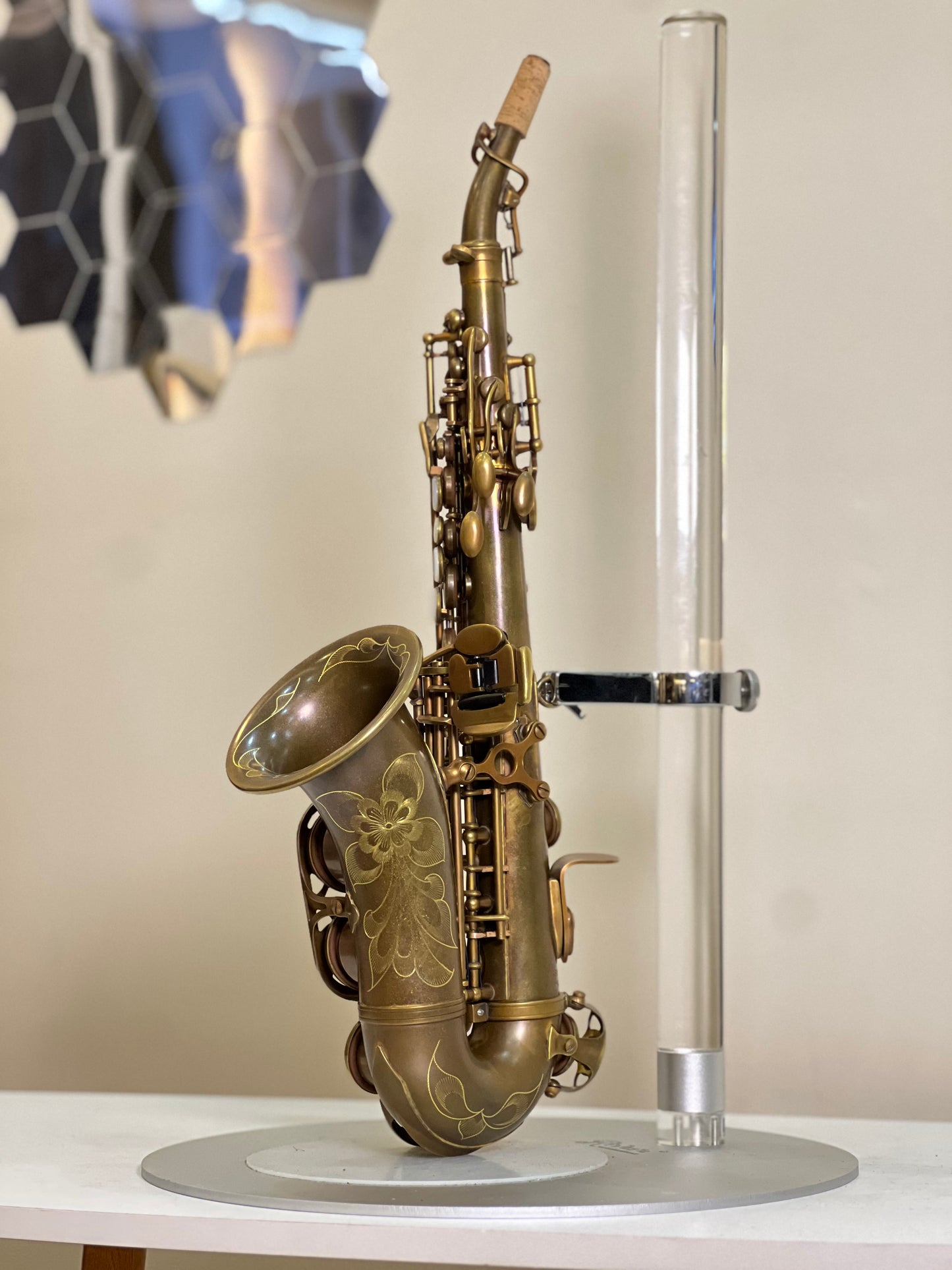 Rivera KSeries Curved Soprano Saxophone - Vintage Finish