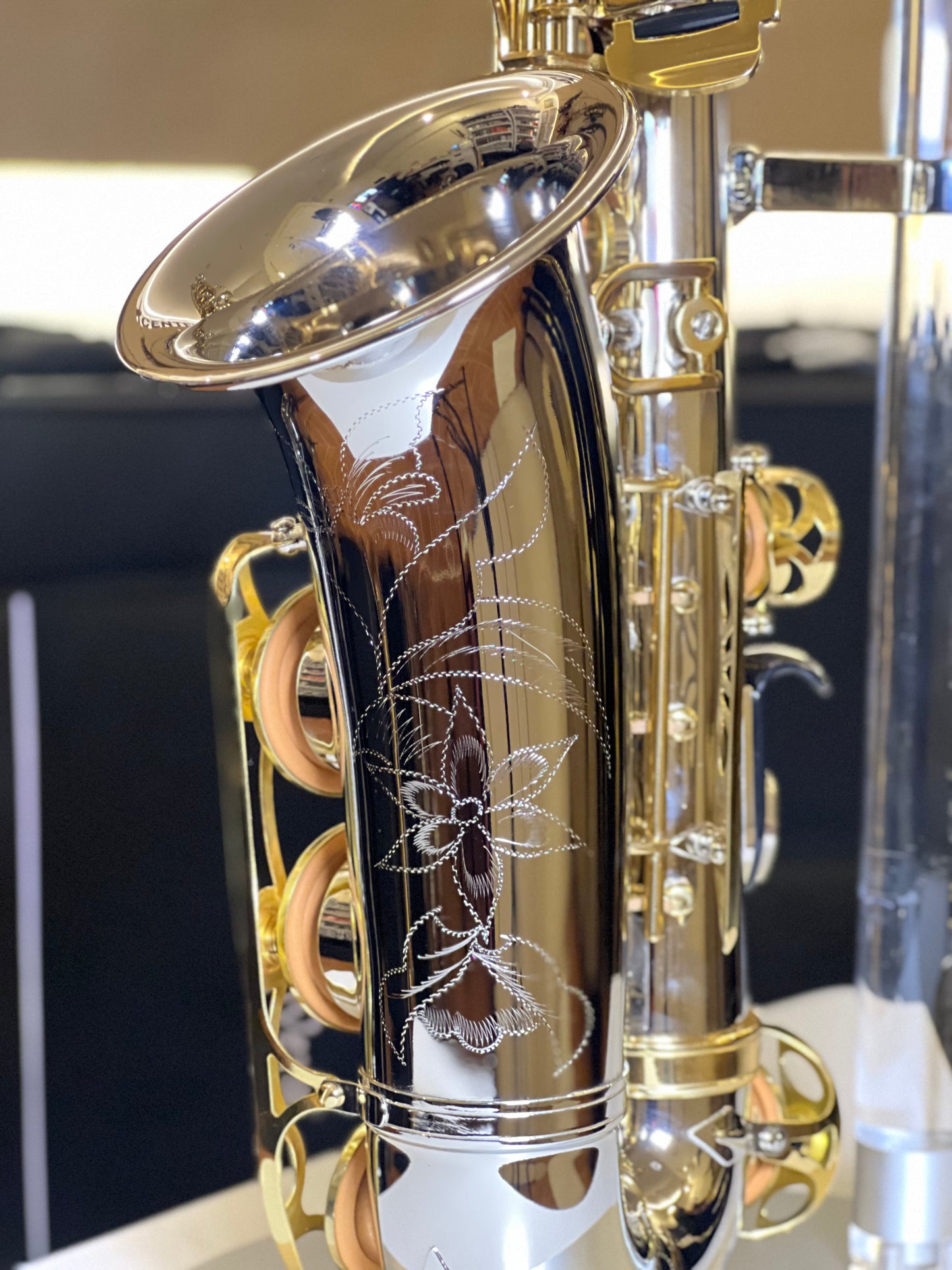 Rivera R62 Alto Saxophone - Silver & Gold Finish
