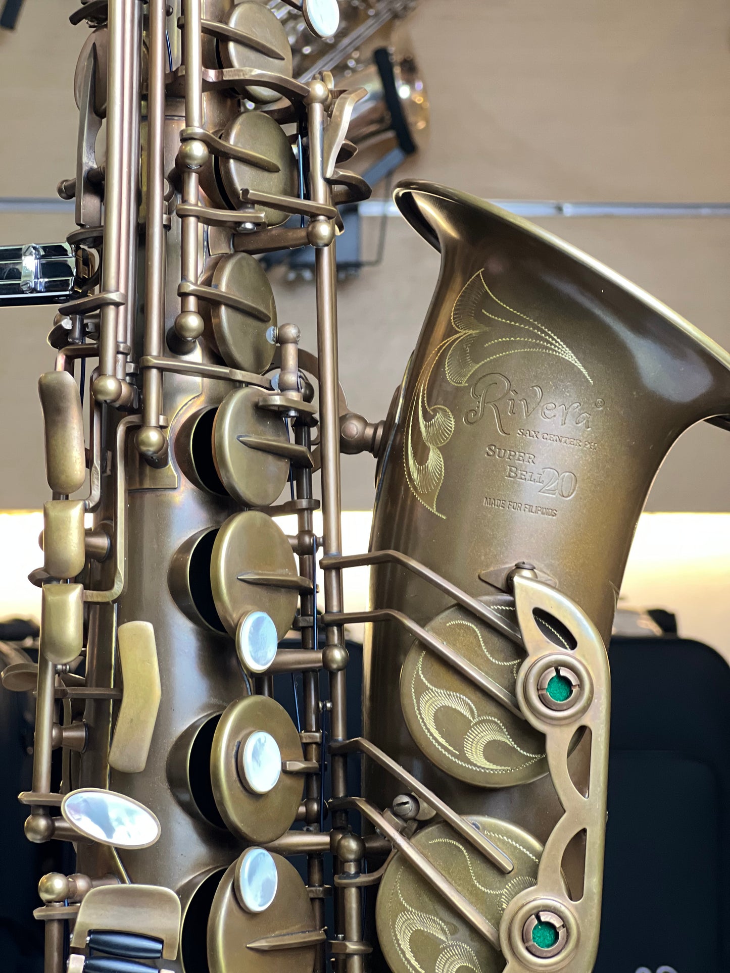 Rivera SB20 Alto Saxophone - Unlacquered Finish