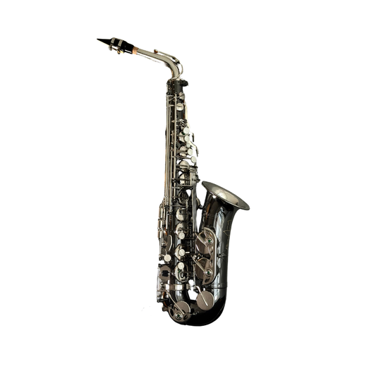 Kaihip Alto Saxophone - Black & Nickel Silver Finish