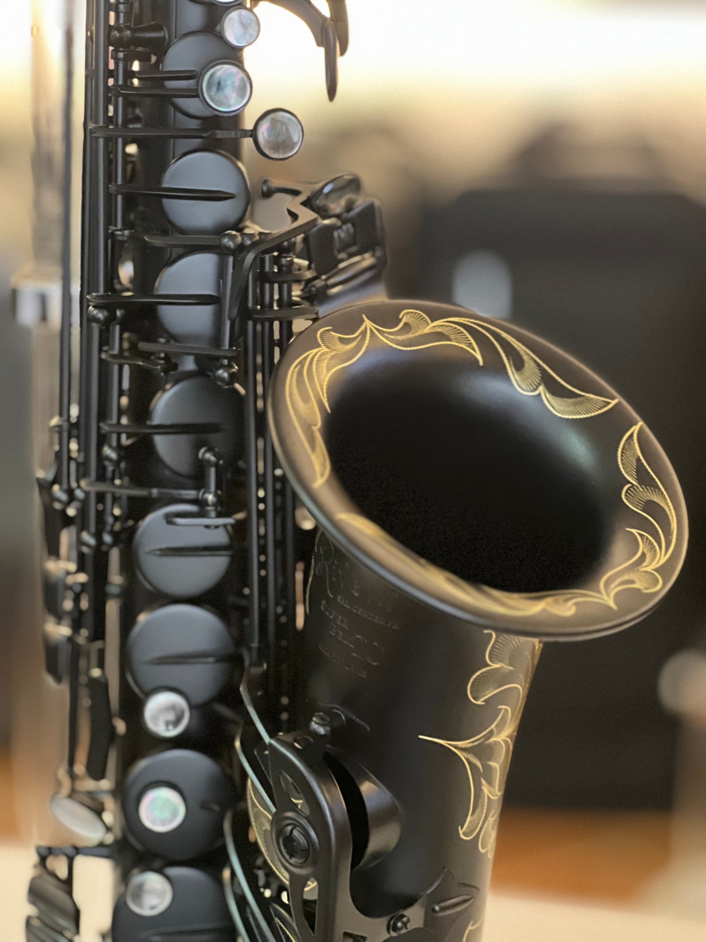 Rivera SB20 Alto Saxophone - Phantom Black
