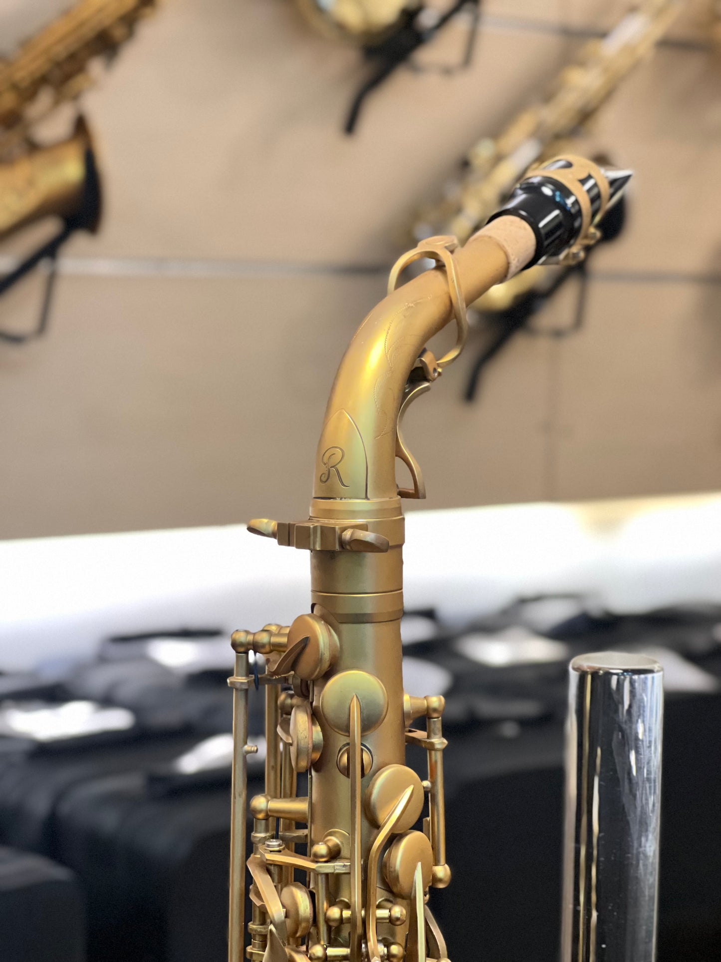 Rivera SB20 Alto Saxophone - Satin Gold Finish