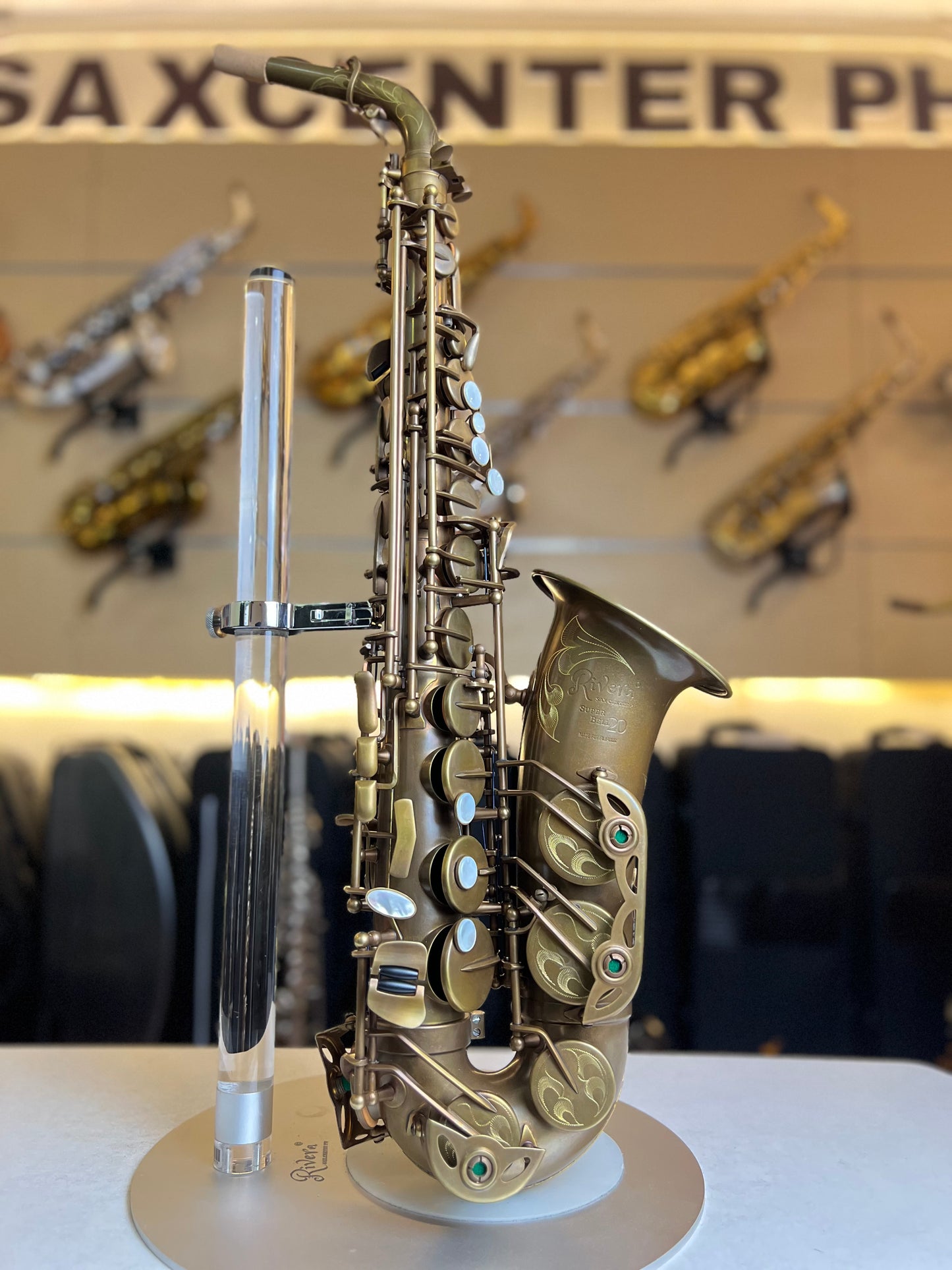 Rivera SB20 Alto Saxophone - Unlacquered Finish